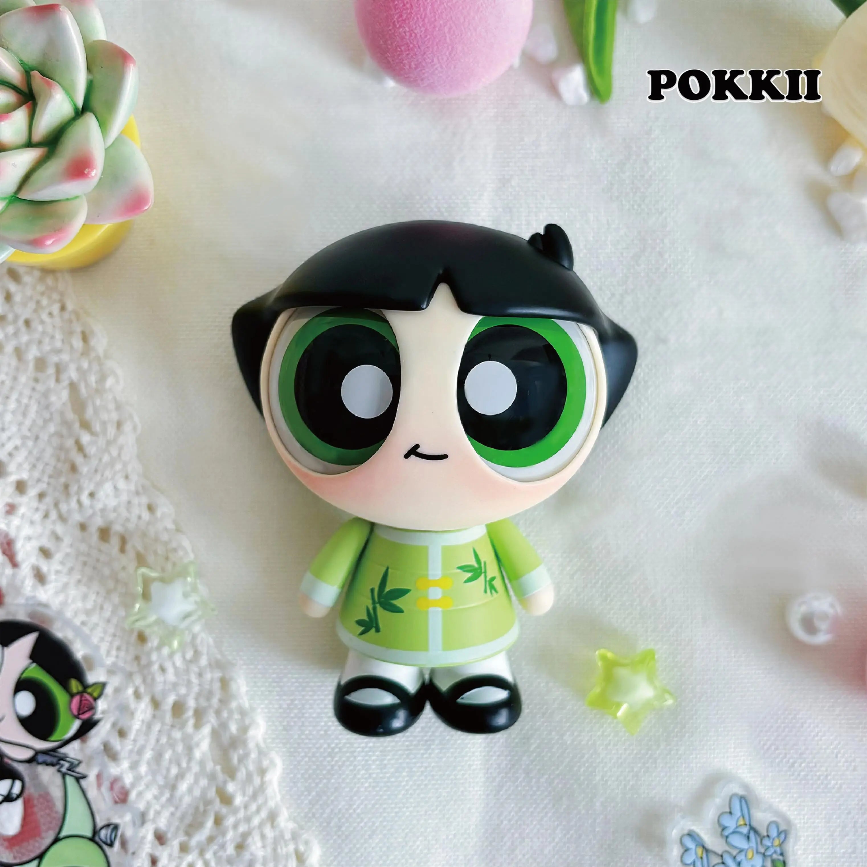 POWERPUFF GIRLS "Spring Overtrue" Series Figures Hanger Card Pack - POKKII