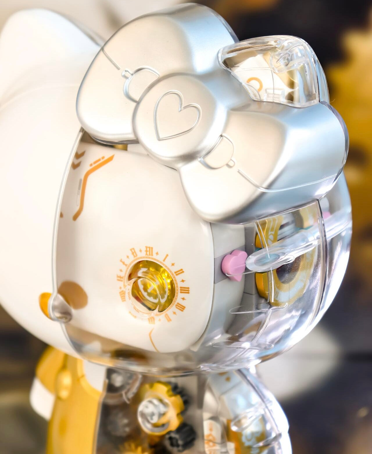 Hello Kitty "Platinum Mechanical" Building Kit Big Figure 400Pcs