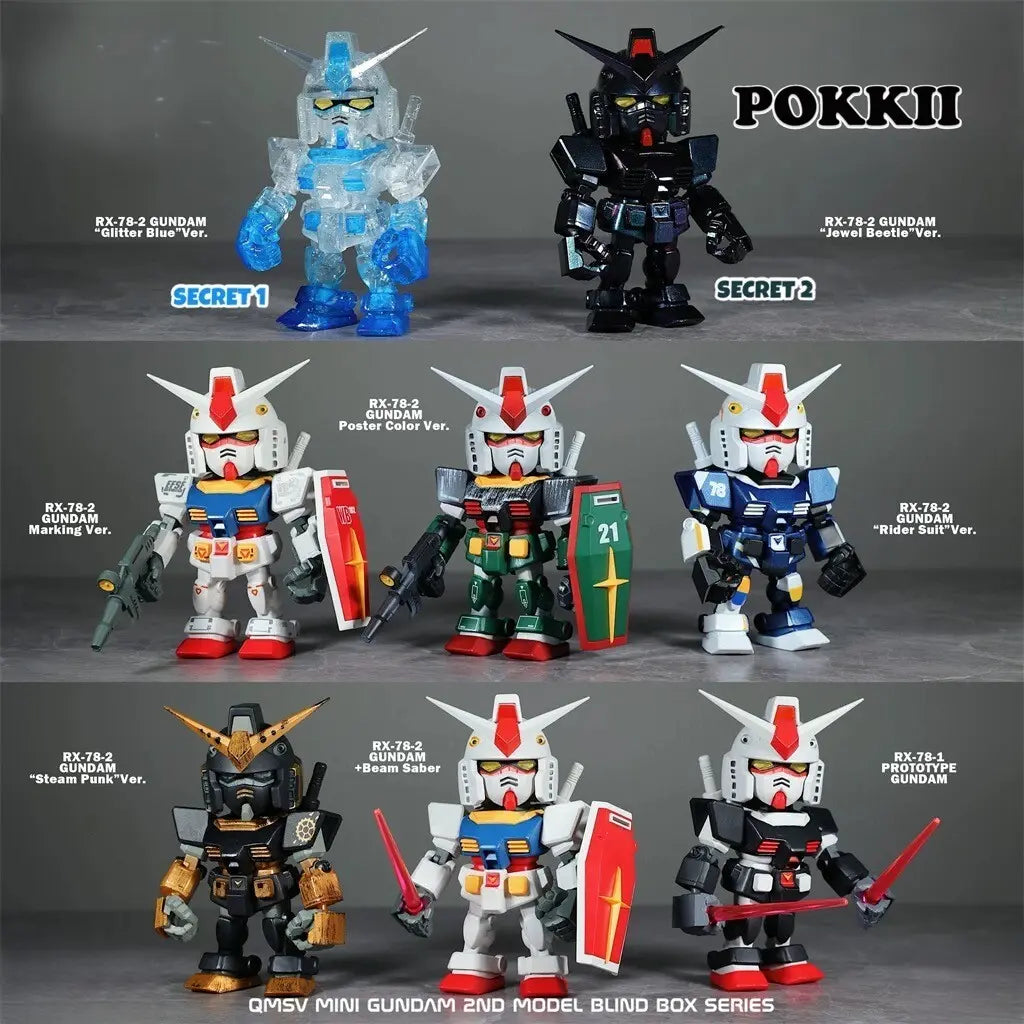 QMSV Mini Gundam 2nd Model Series Blind Box Figure