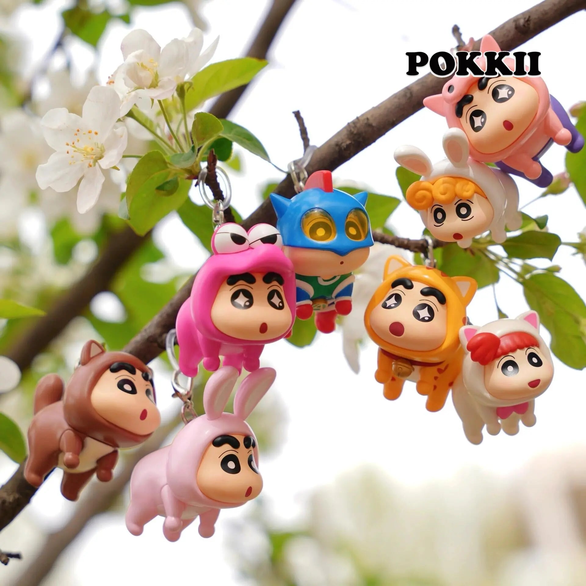 Crayon Shin-Chan Flying Superpower Series Mini Cuties Blind Bag Keychain