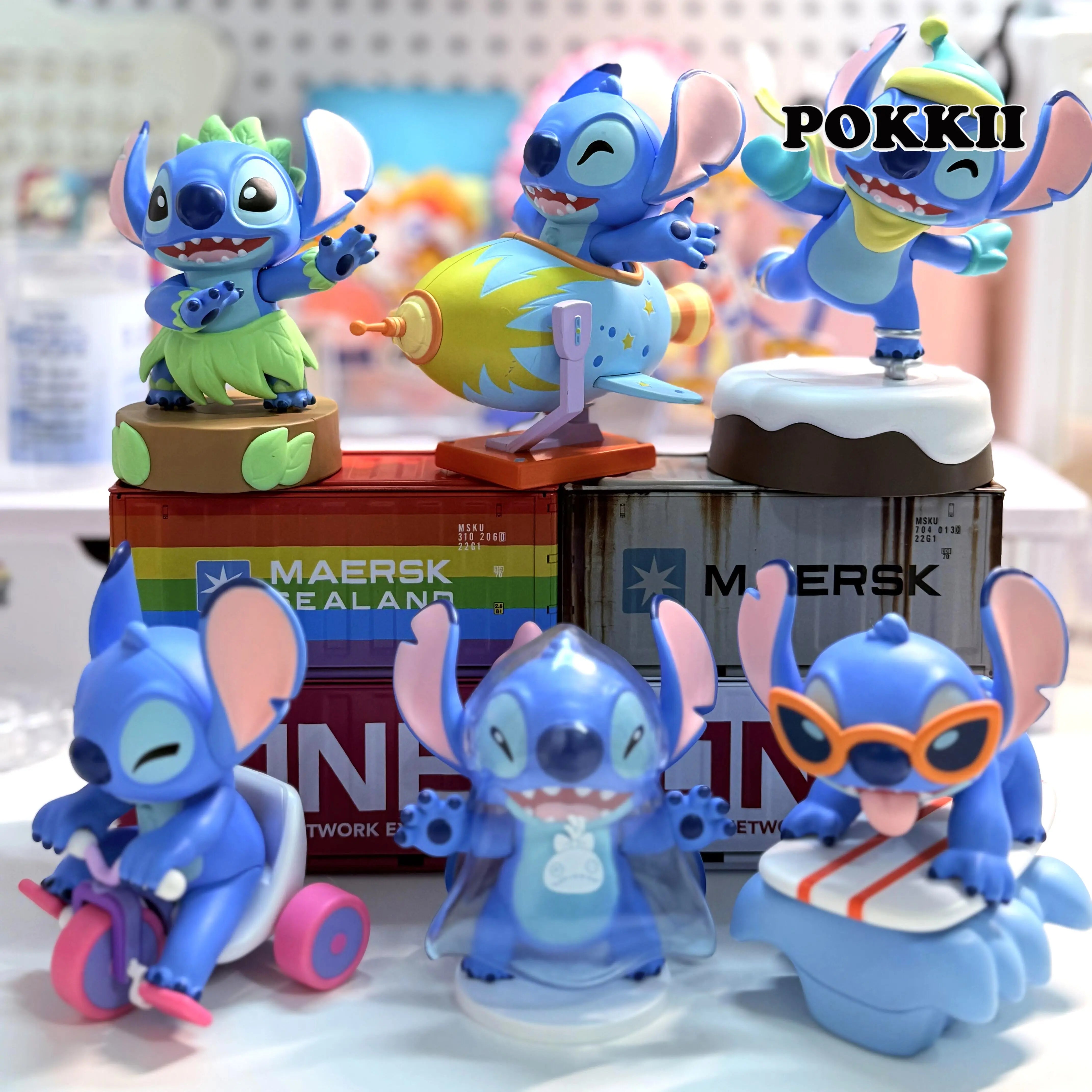Stitch Dynamic Fun Series – Wind-Up Blind Box Figures