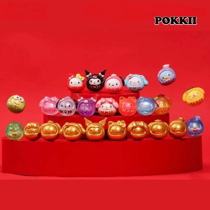 Sanrio Characters "Daruma" Series Mini Beans Blind Bag - POKKII