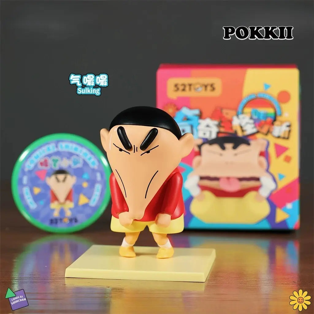 Crayon Shin-Chan "The Comical" Series Blind Box Figure - POKKII