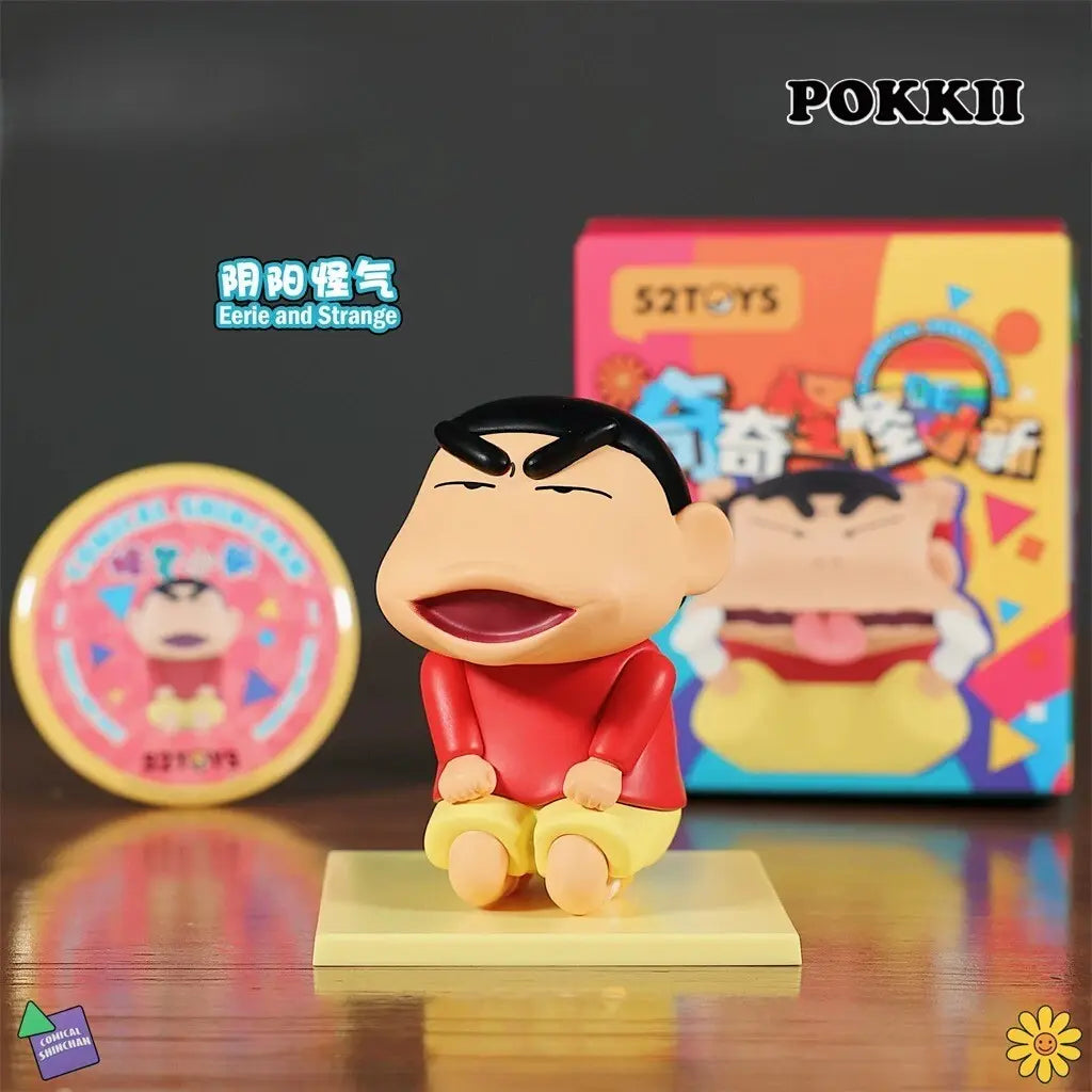 Crayon Shin-Chan "The Comical" Series Blind Box Figure - POKKII