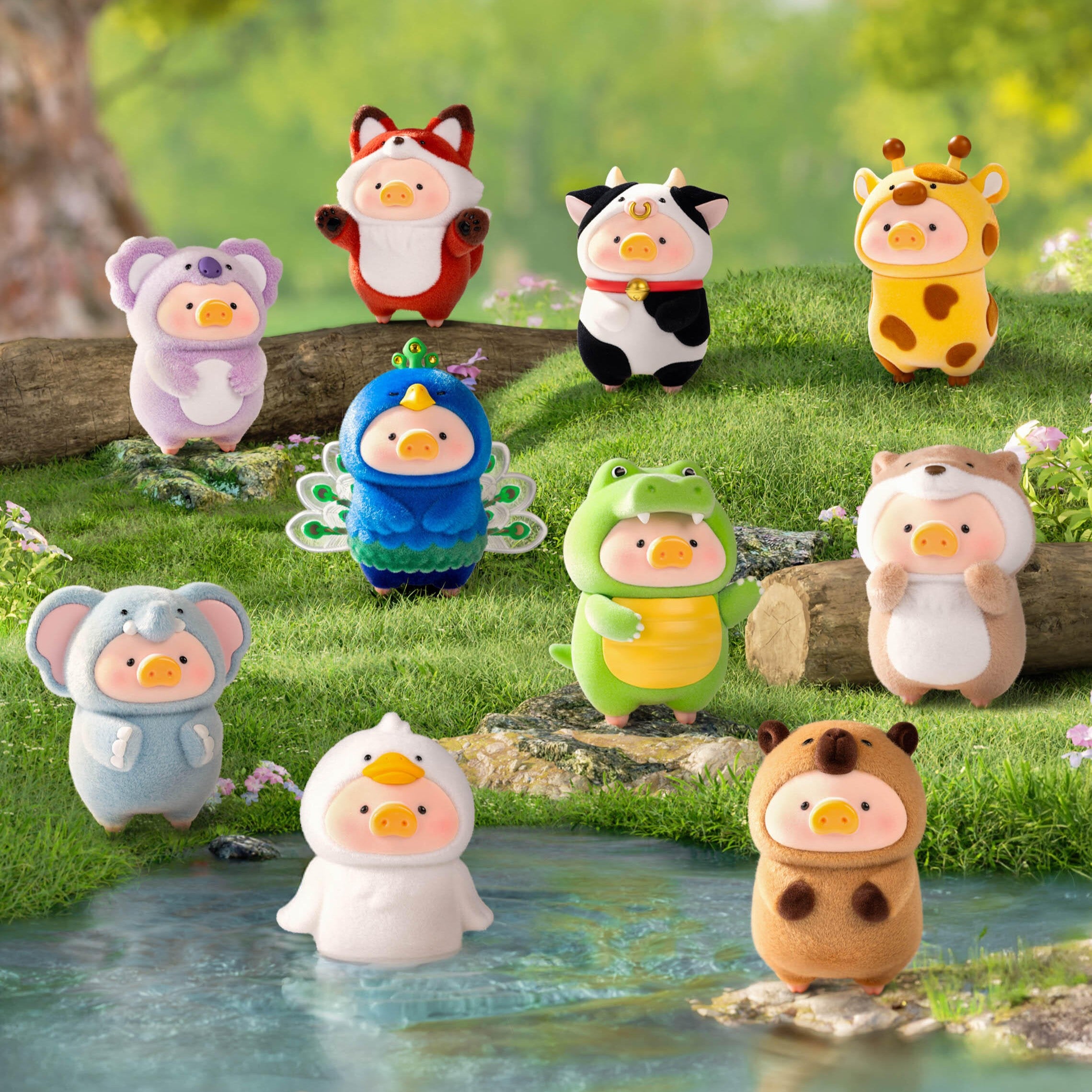 [Pre-Order]LULU THE PIGGY "Animal Party" Series Blind Box Figure