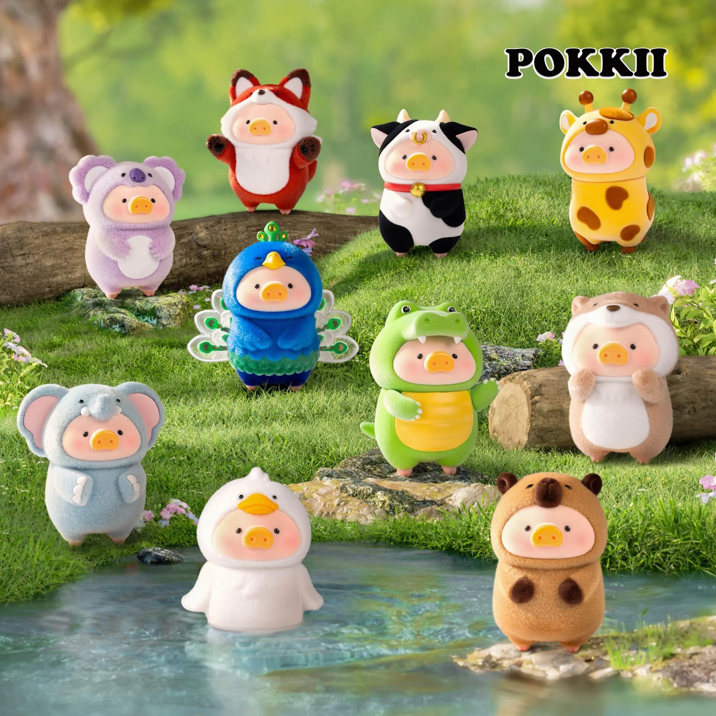 LULU THE PIGGY "Animal Party" Series Blind Box Figure