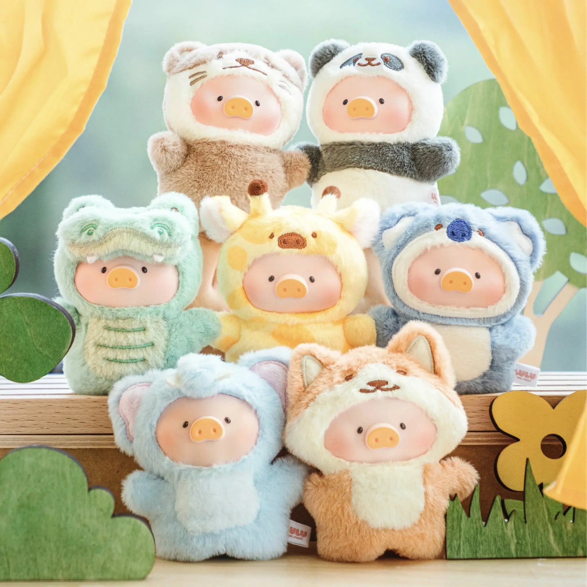 [Pre-Order]LULU THE PIGGY "Animal Party Forest Theater" Series Plush Blind Box