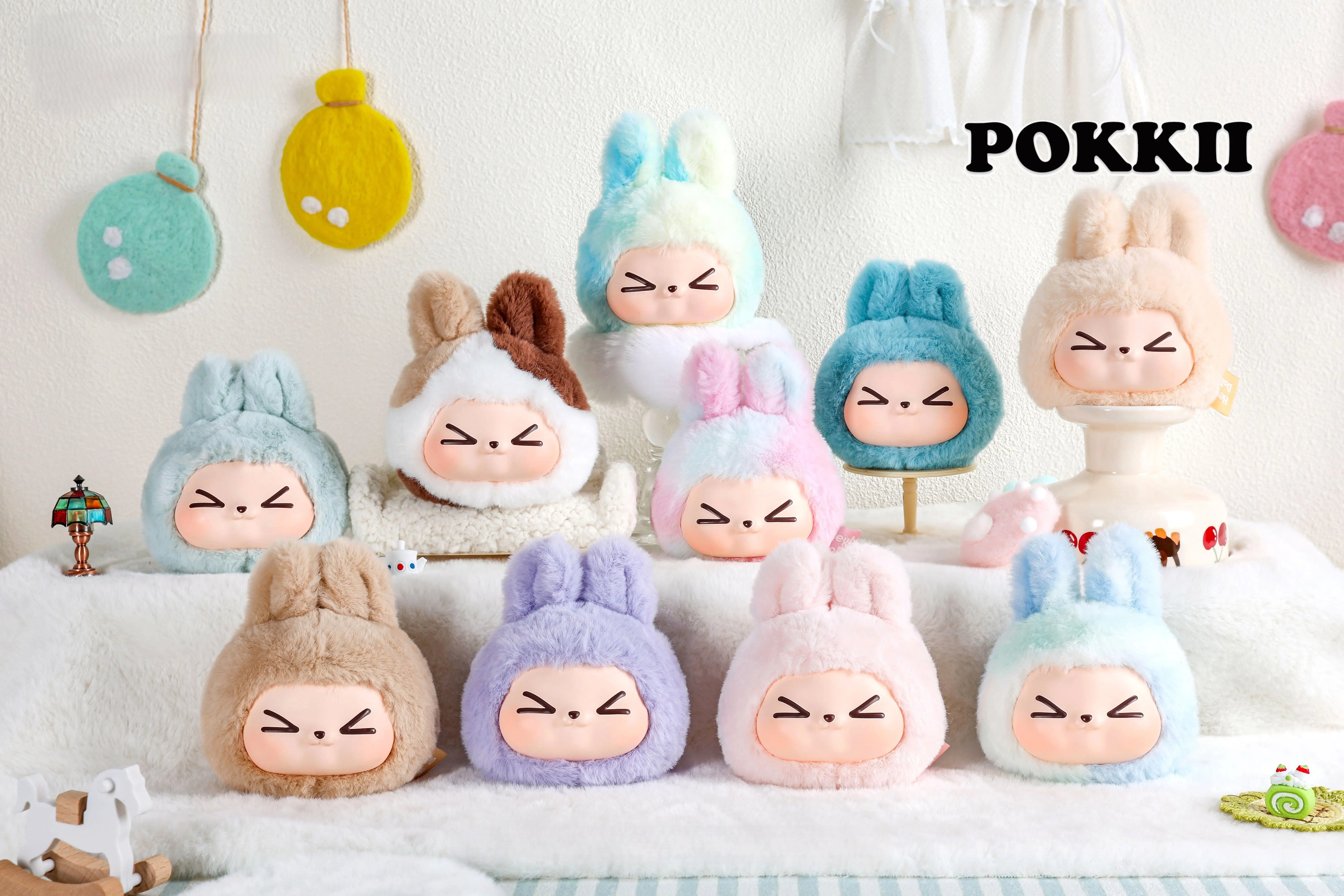 KIKI "Colorful Lucky Charm" Series Plush Pendant Blind Box - POKKII