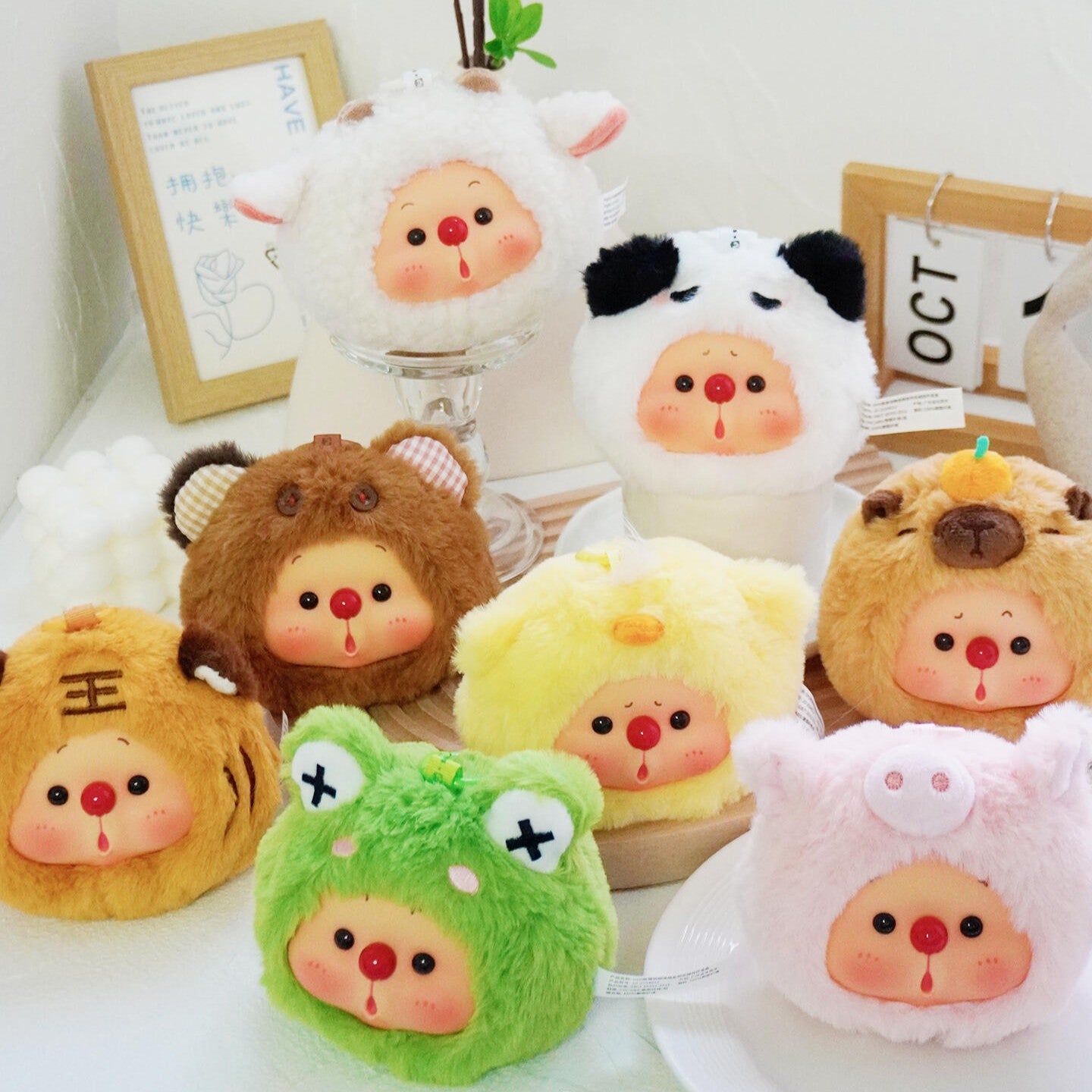 OYO "Animals Line" Series Plush Pendant Blind Box