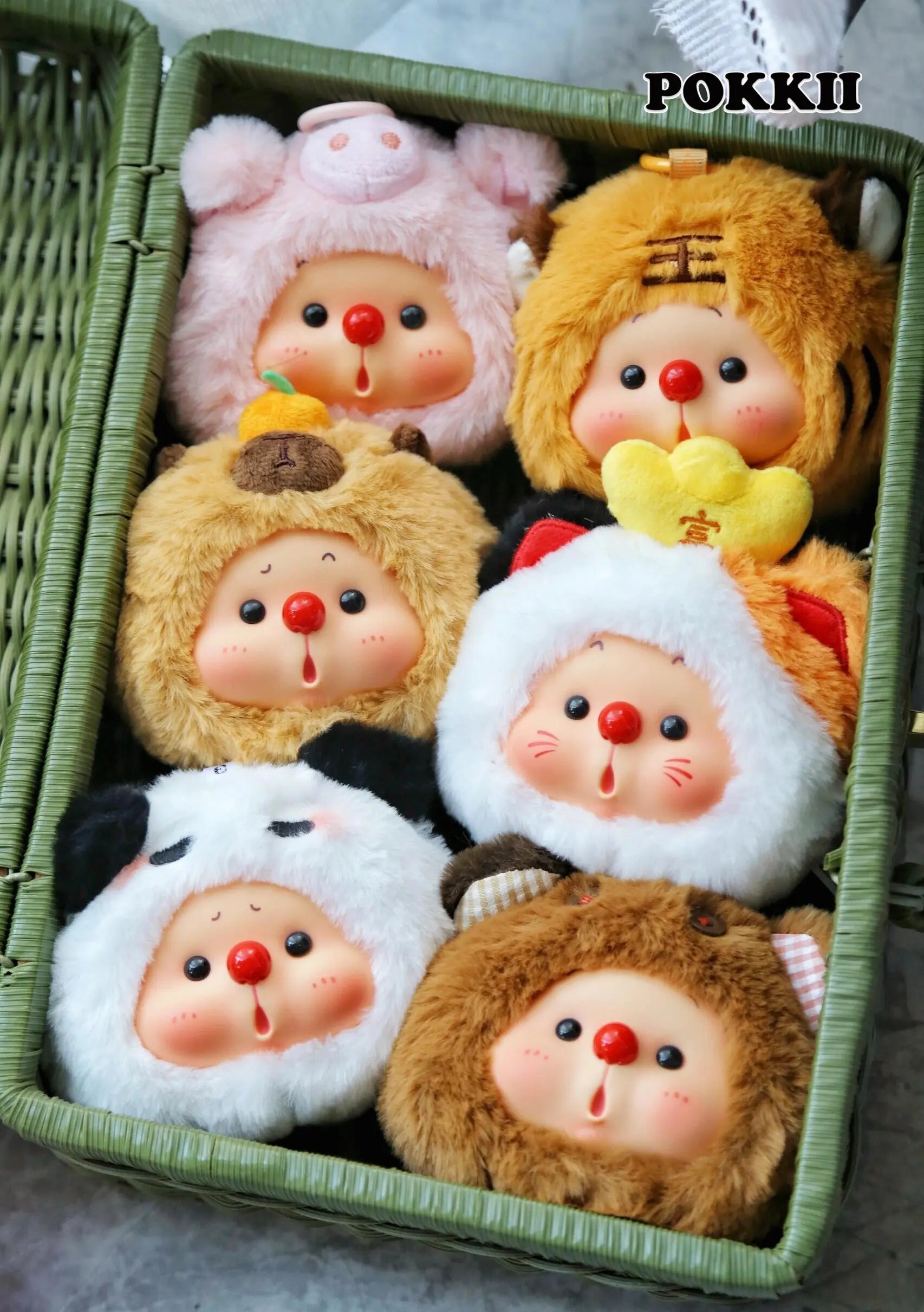 OYO "Animals Line" Series Plush Pendant Blind Box - POKKII