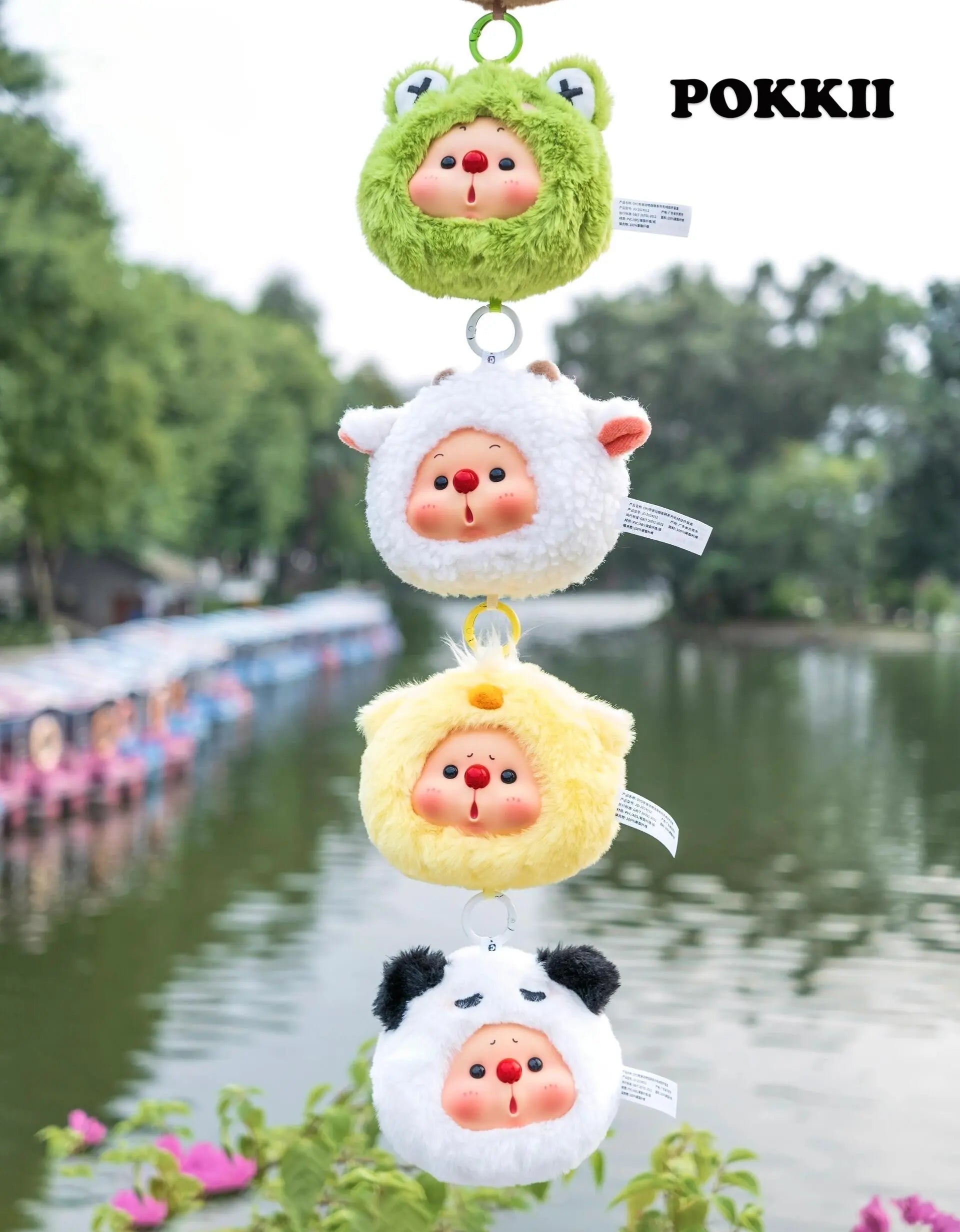 OYO "Animals Line" Series Plush Pendant Blind Box - POKKII