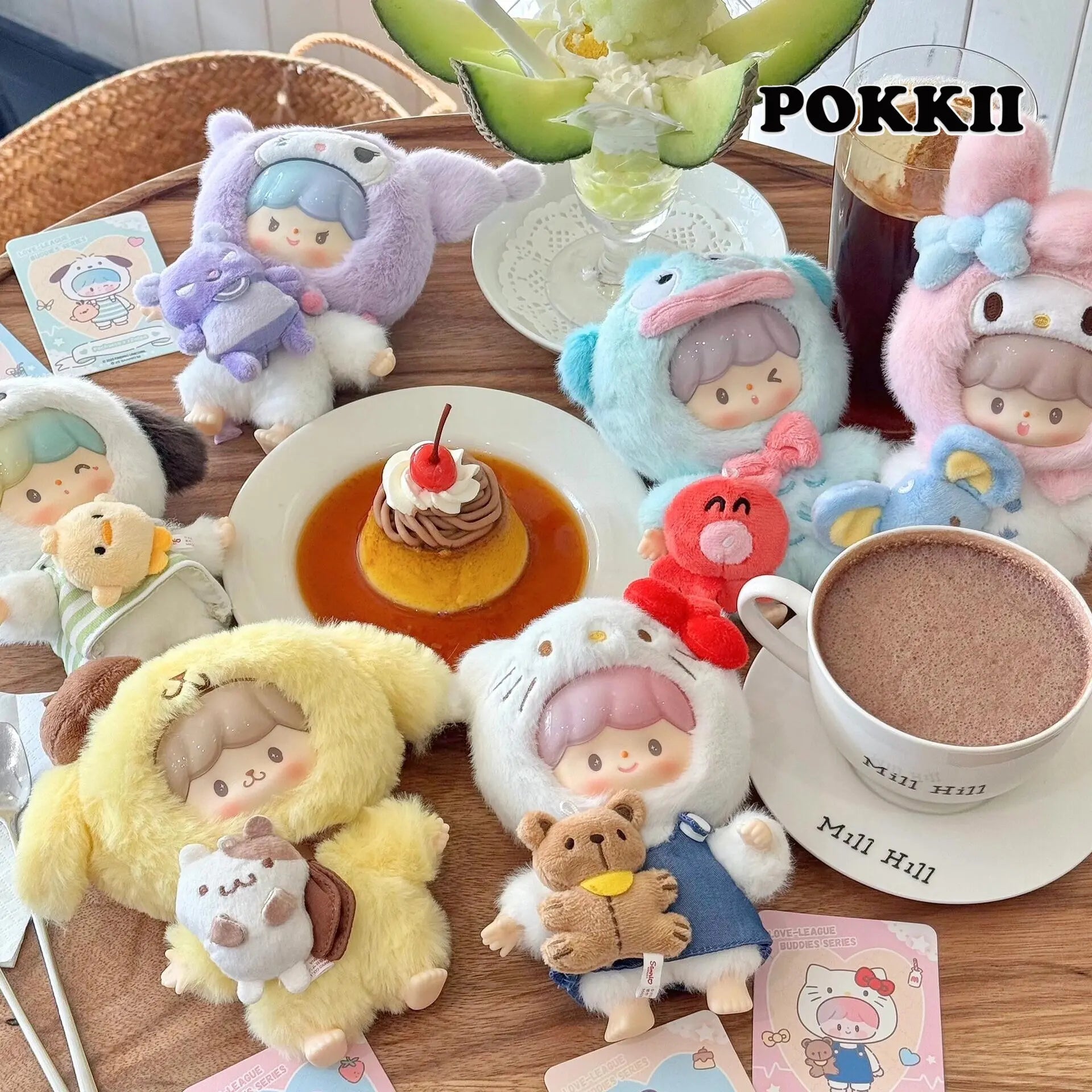 zZoton x Sanrio Characters "Love-League Buddies" Series Plush Blind Box
