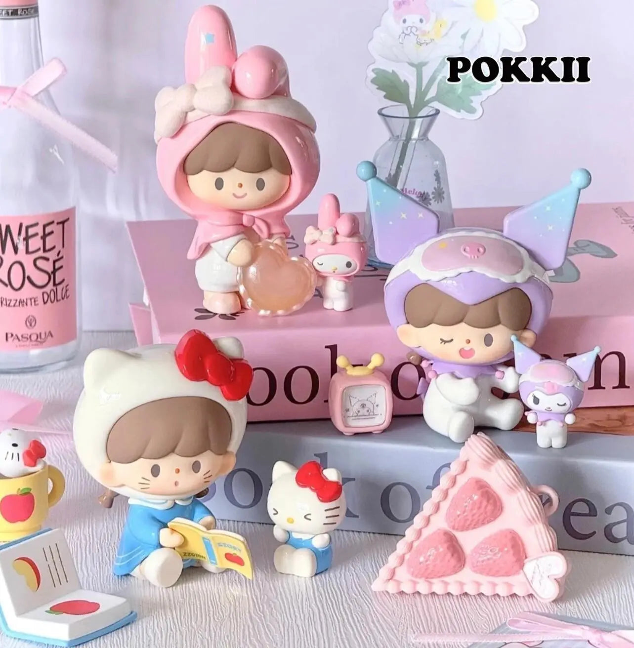 zZoton x Sanrio Characters "Preparation Before Bedtime" Series Blind Box - POKKII