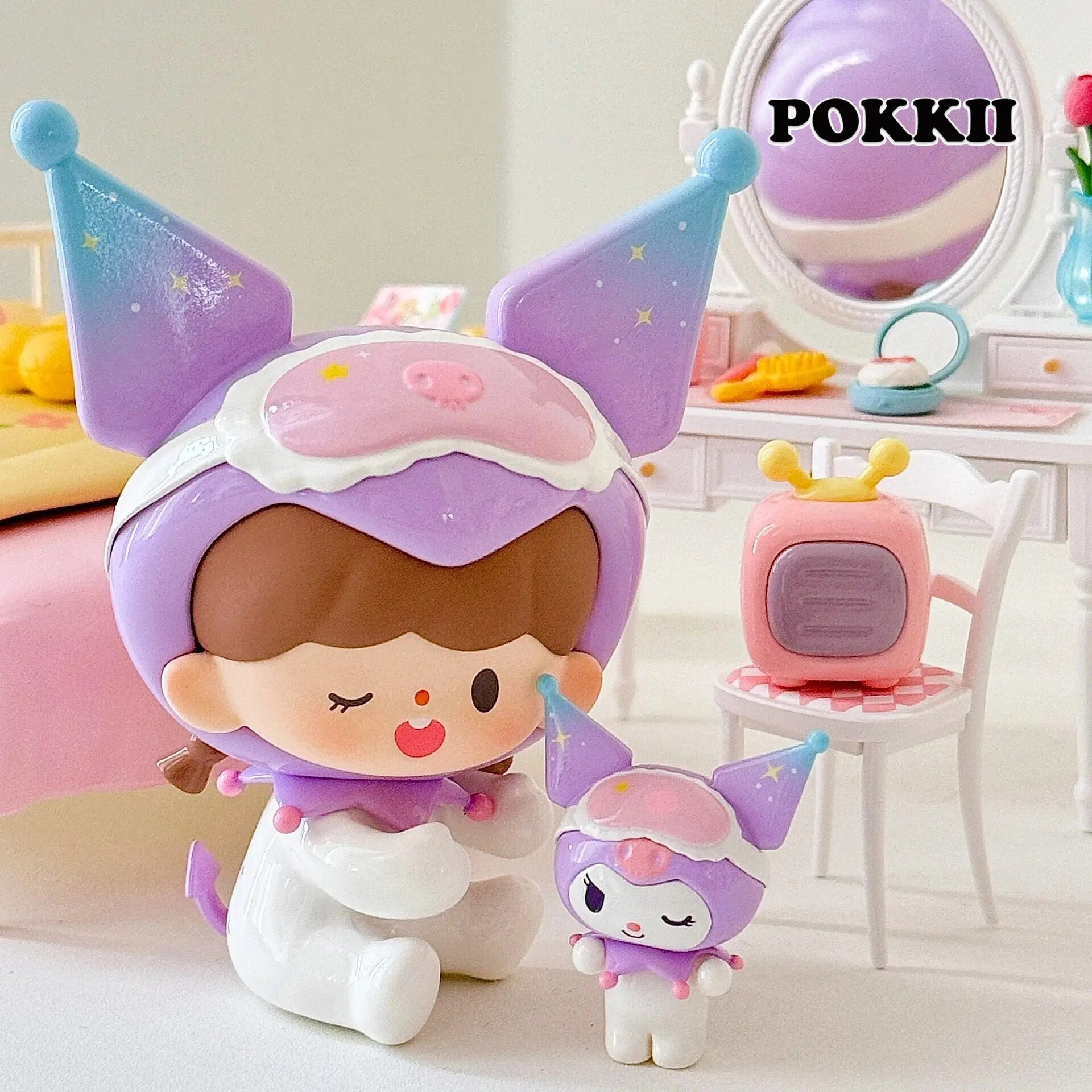 zZoton x Sanrio Characters "Preparation Before Bedtime" Series Blind Box - POKKII