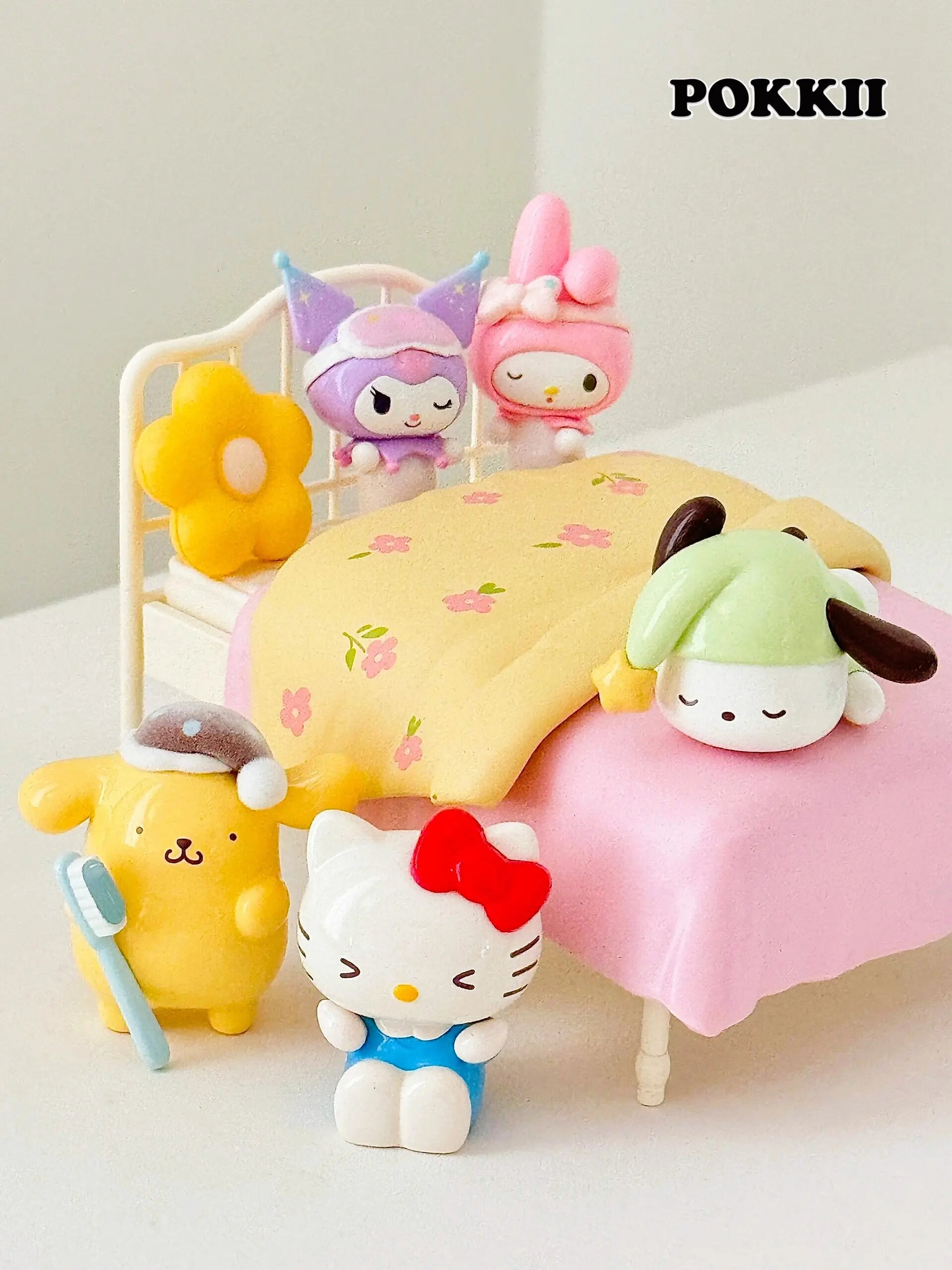 zZoton x Sanrio Characters "Preparation Before Bedtime" Series Blind Box - POKKII
