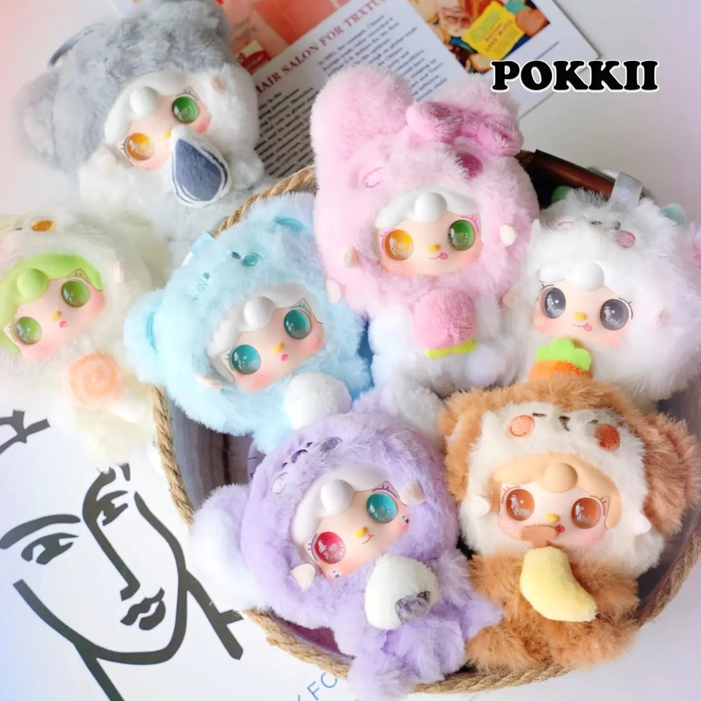Yooki "Hug Gourmet Restaurant" Series Plush Blind Box - POKKII