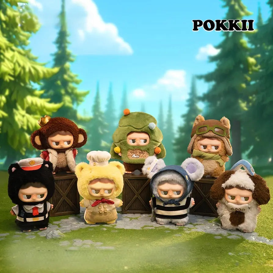 Monboo "Forest Town" Series Plush Blind Box - POKKII