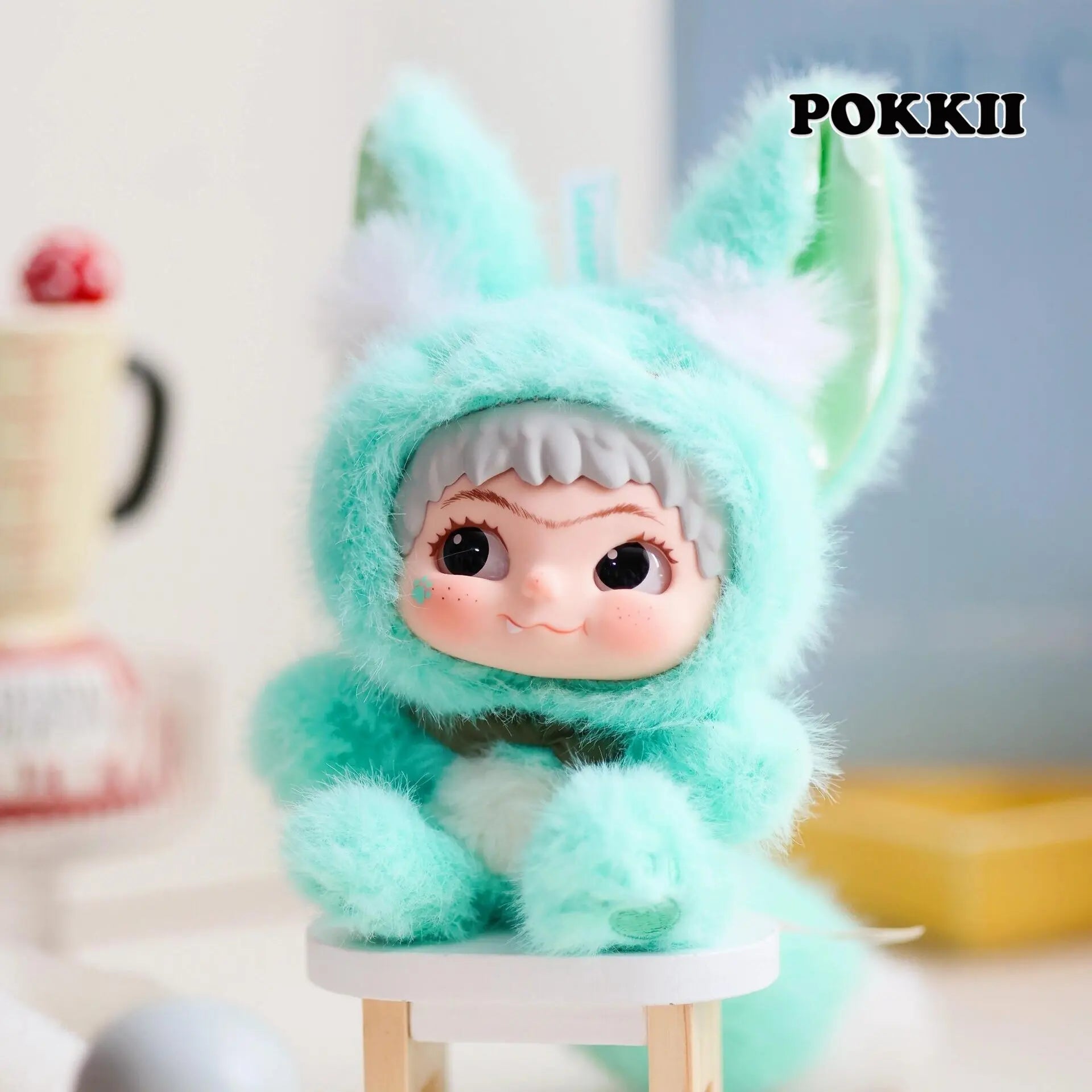 Wakuku V2 "Fox & Bunny Trick or Treat" Series Plush Blind Box - POKKII