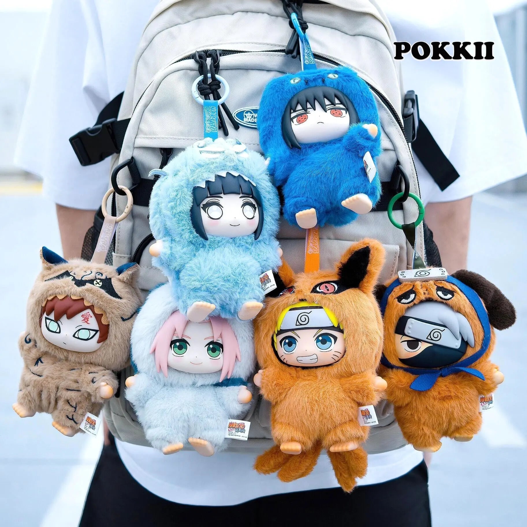 Naruto Shippuden "Cute Beast Party" Plush Blind Box - POKKII