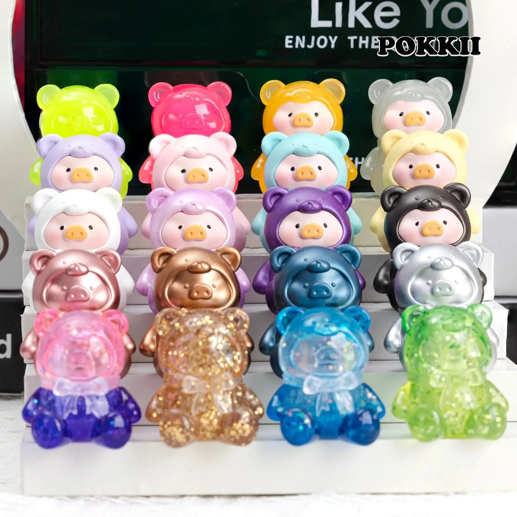 LuLu The Piggy "Teddy" Series Mini Beans Blind Bag