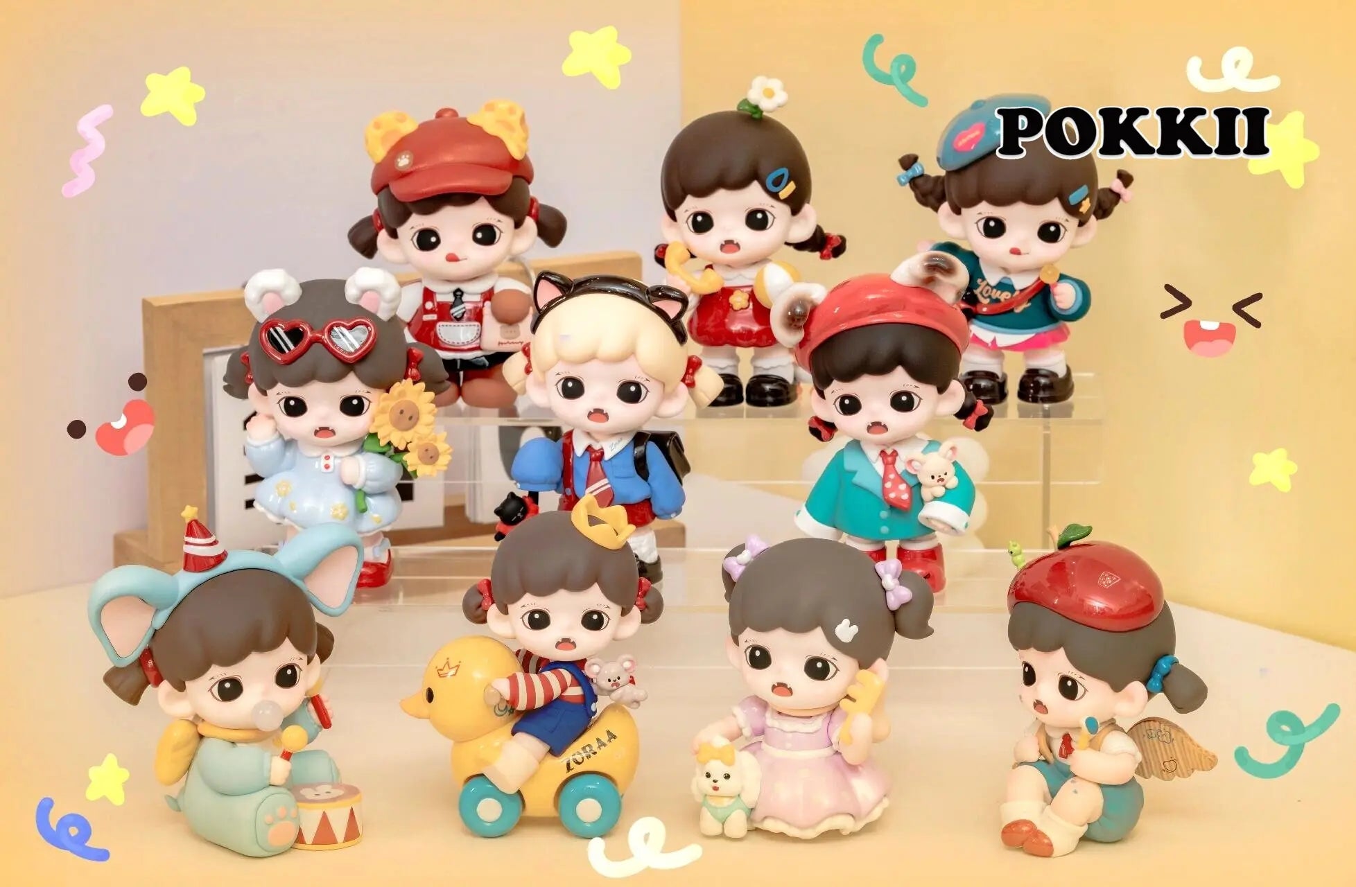 Zoraa "Cuteness is Justice" Series Blind Box Figure - POKKII