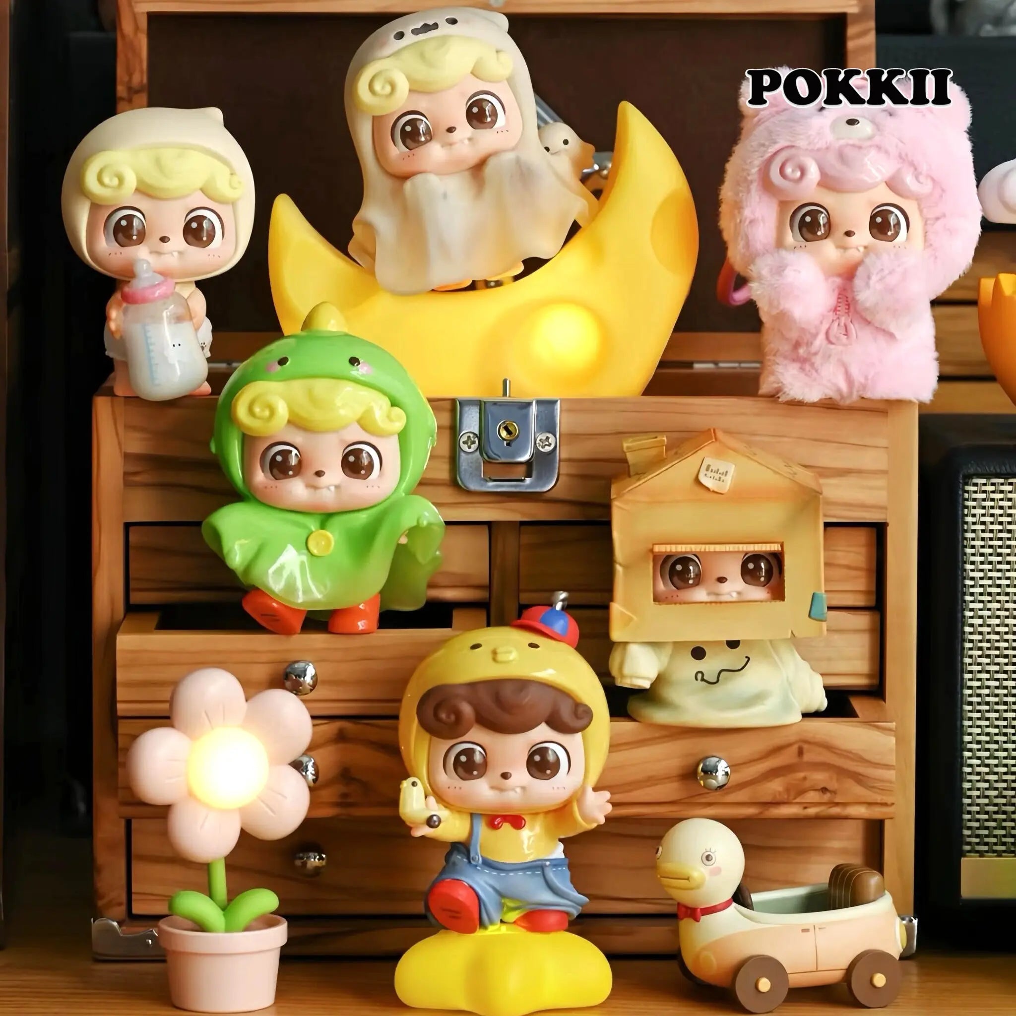 Q.Kid "Be Your Q Baby" Series Blind Box Figure - POKKII
