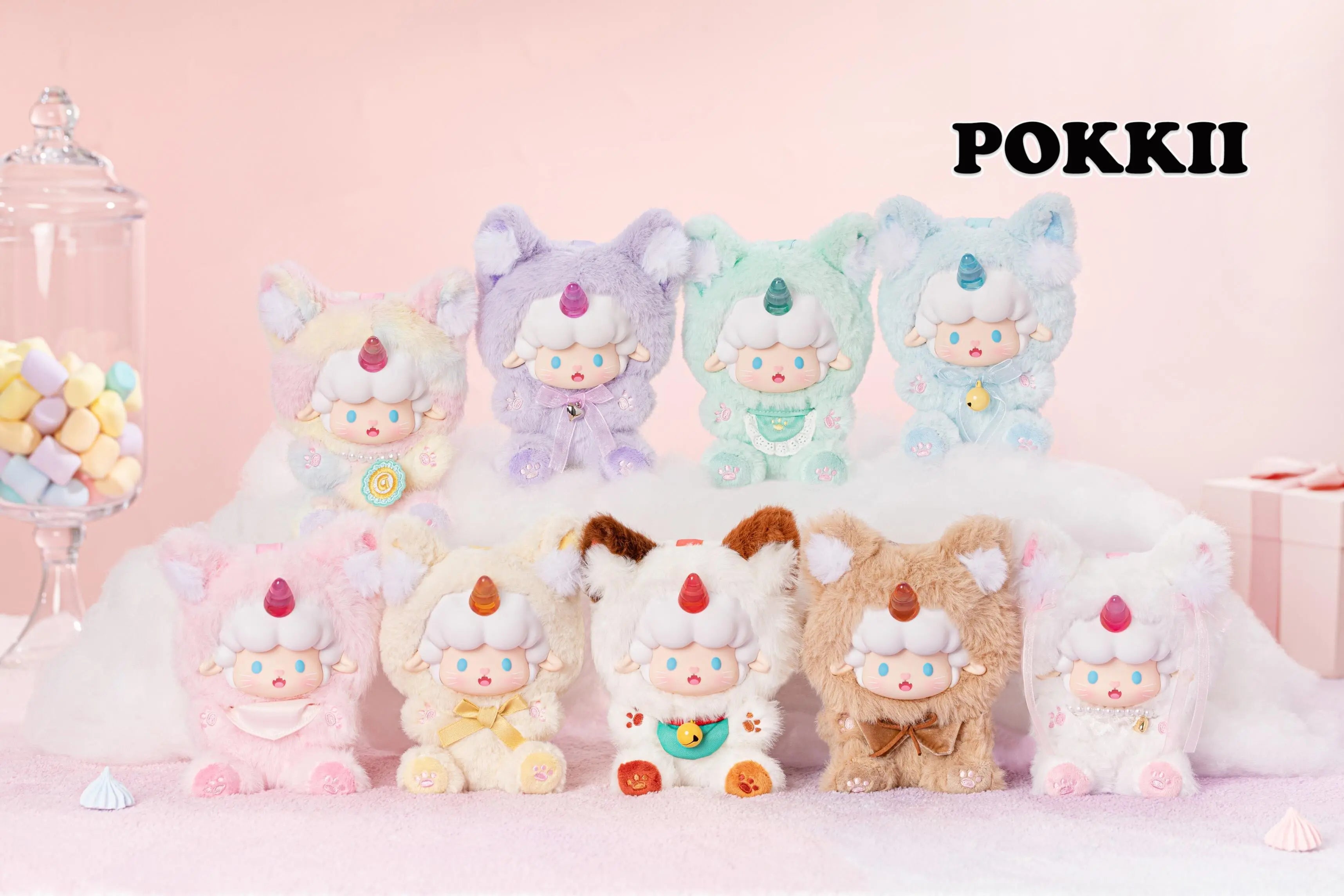 GYUN-MIE "Candy Land" Series Plush Blind Box - POKKII