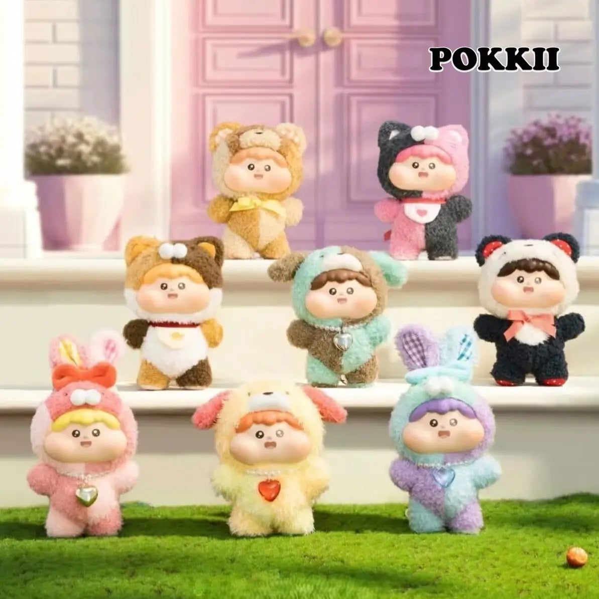 Fluffy Meatball V1 Series Plush Blind Box - POKKII