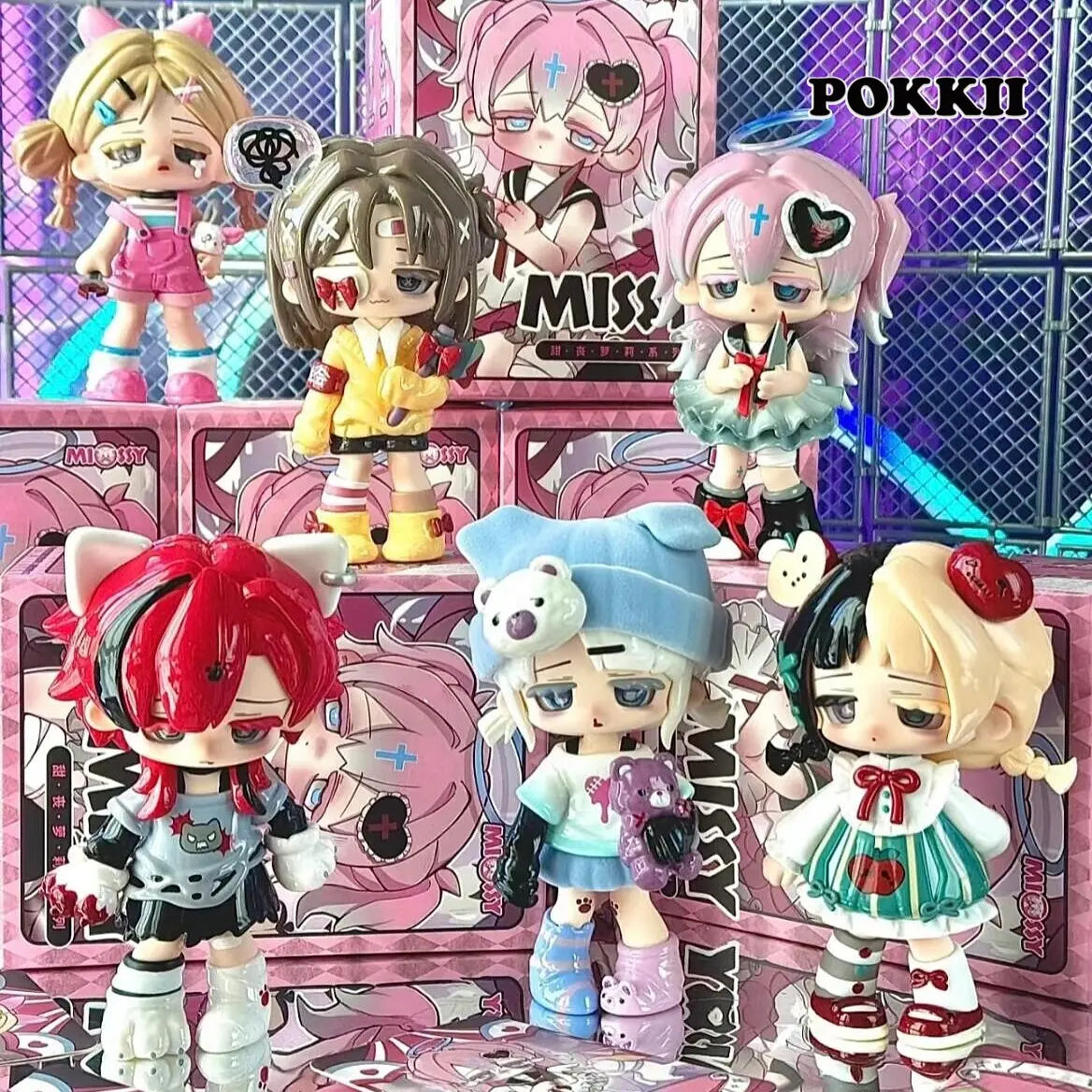 Missy "Sweet & Gloomy Lolita" Series Blind Box Figures - POKKII