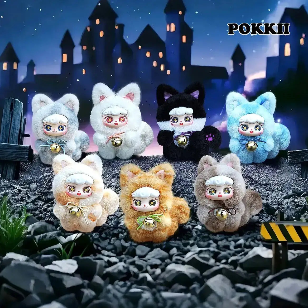 Super Lamb "Lucky Meow" Series Plush Blind Box - POKKII