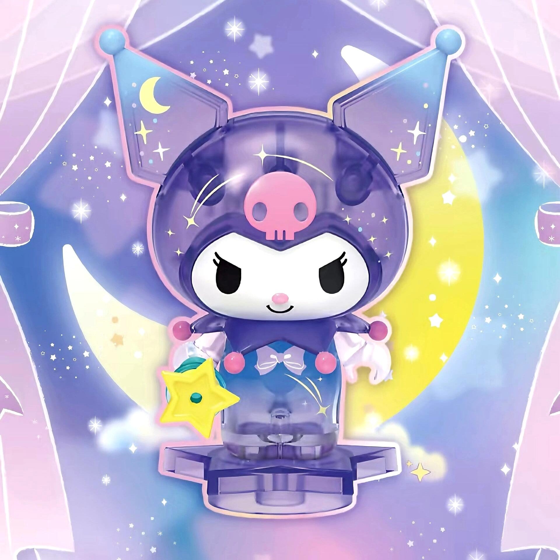 Kuromi "Starry Night" Series Brick Figure Blind Bag