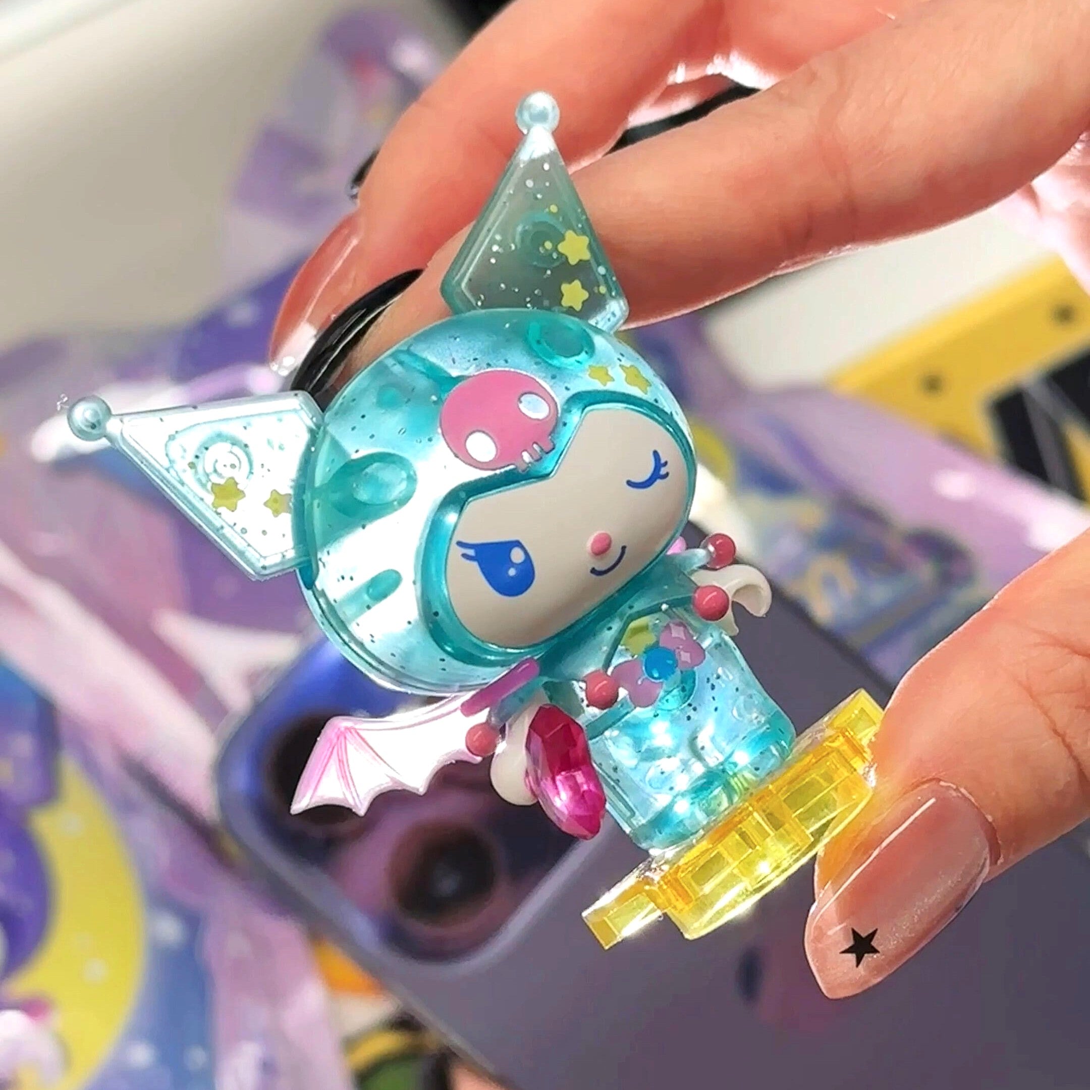 Kuromi "Starry Night" Series Brick Figure Blind Bag