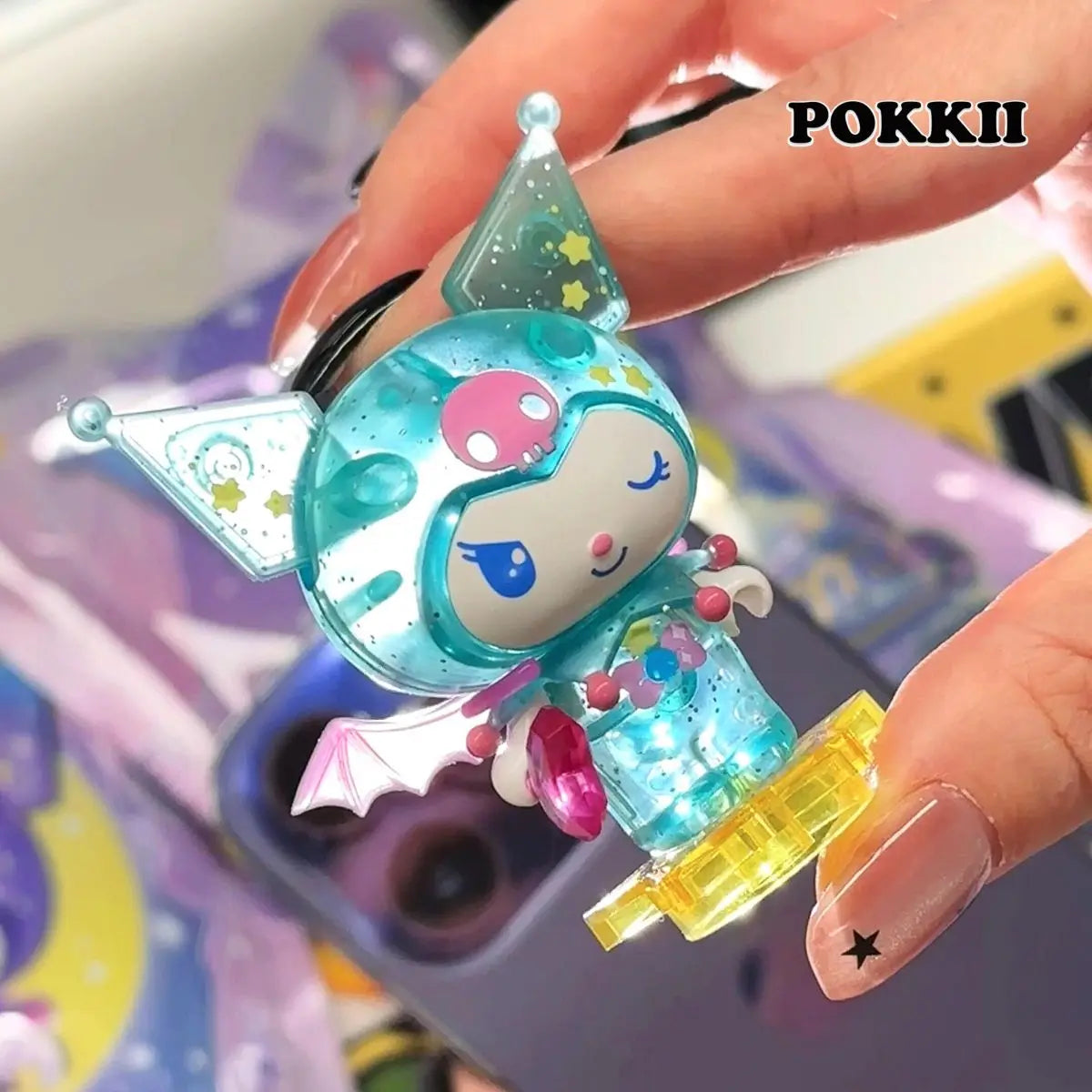 Kuromi "Starry Night" Series Brick Figure Blind Bag - POKKII