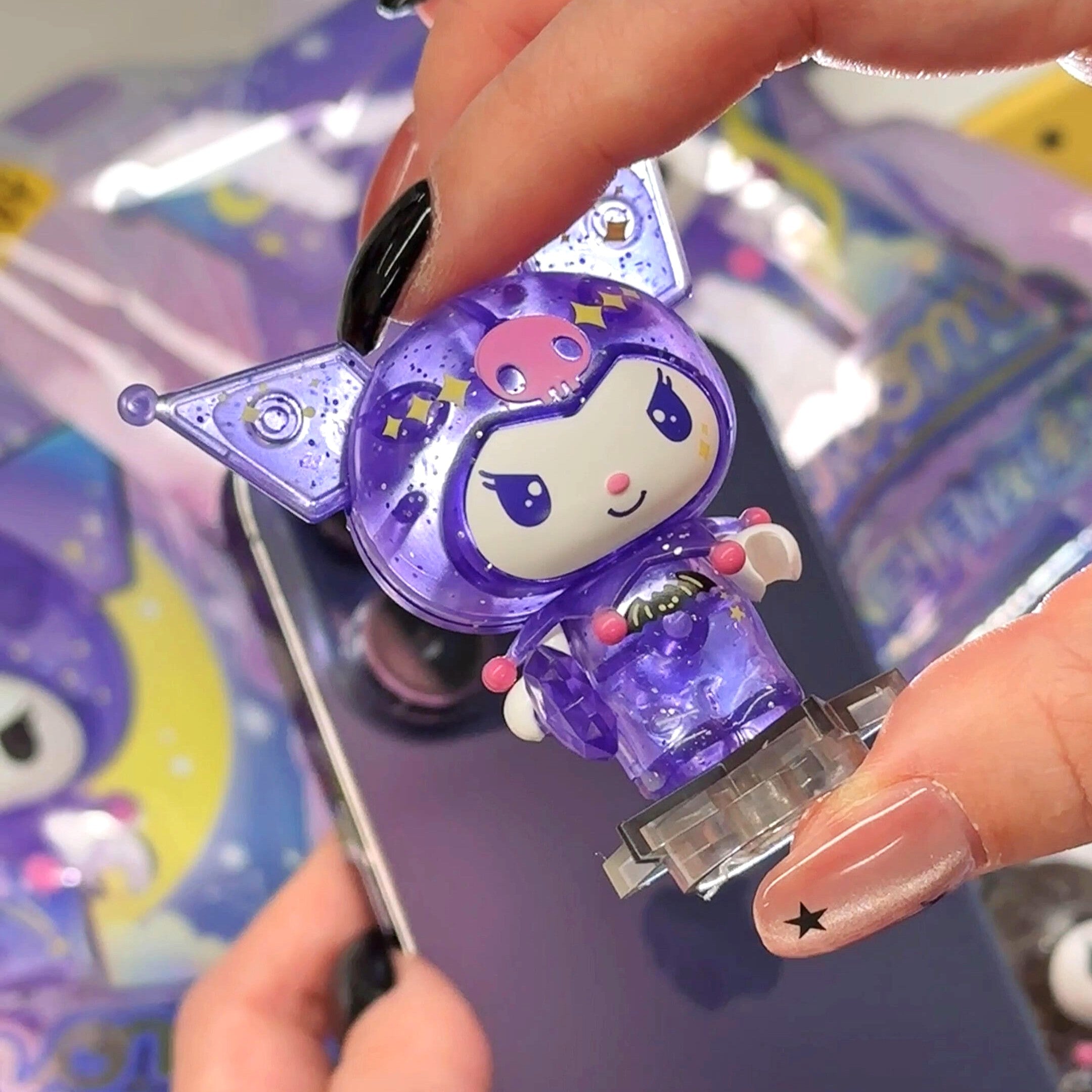 Kuromi "Starry Night" Series Brick Figure Blind Bag
