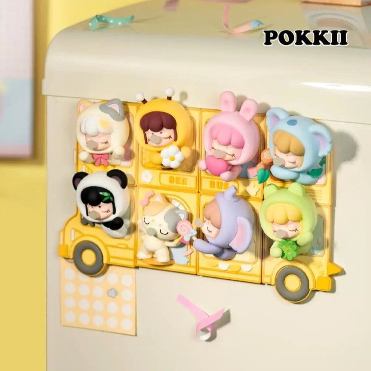 BabyNanci "Fluffy Party" Series Blind Box Fridge Magnet - POKKII