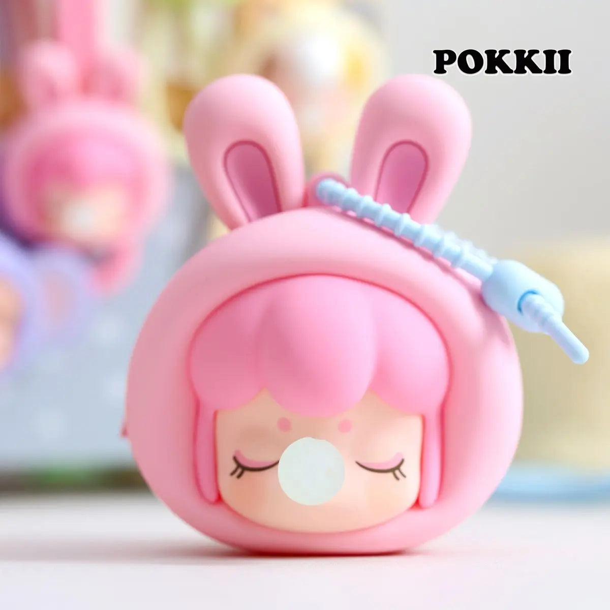 BabyNanci "Fluffy Party" Series Silicone Earphone Case - POKKII