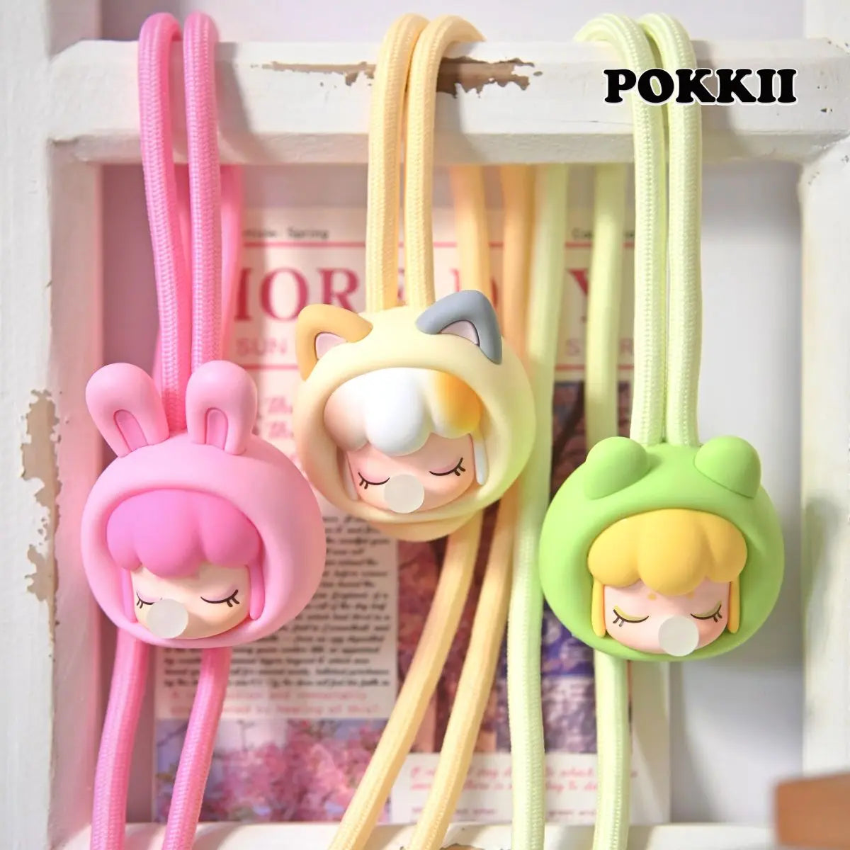 BabyNanci "Fluffy Party" Series Silicone Phone Strap Blind Box - POKKII
