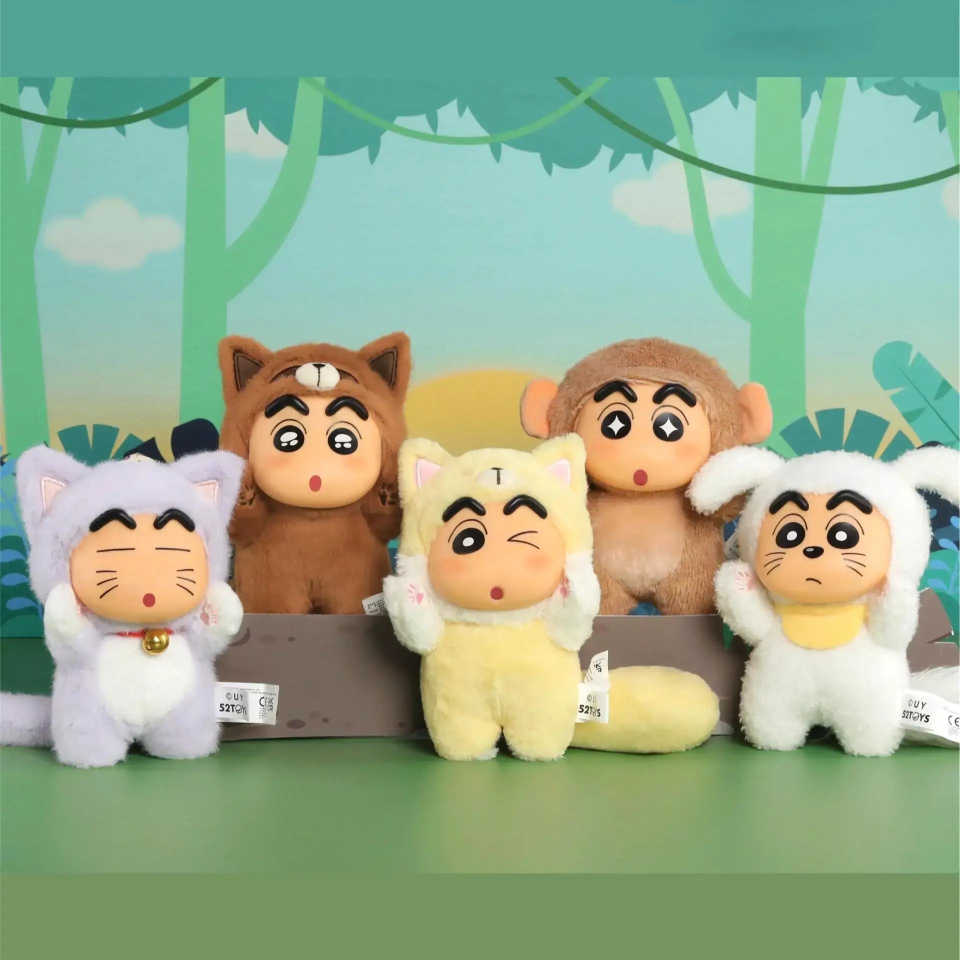 Crayon Shin-Chan "Big Tails" Series Blind Box Plush