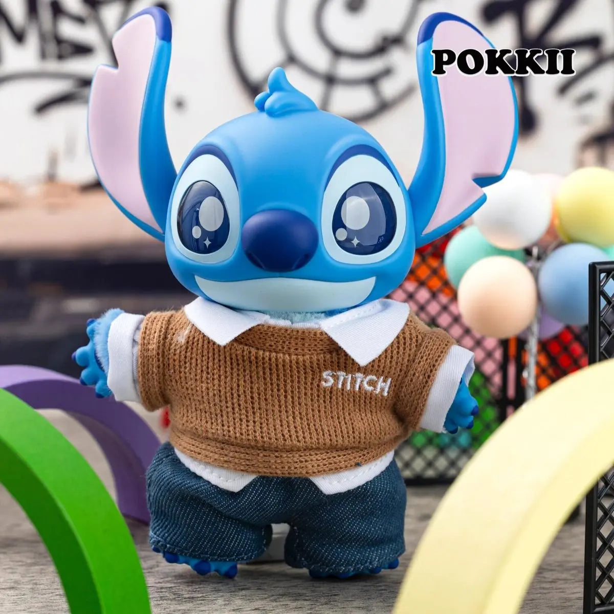 Stitch "Dress-Up Show" Series Blind Box Vinyl Plush - POKKII