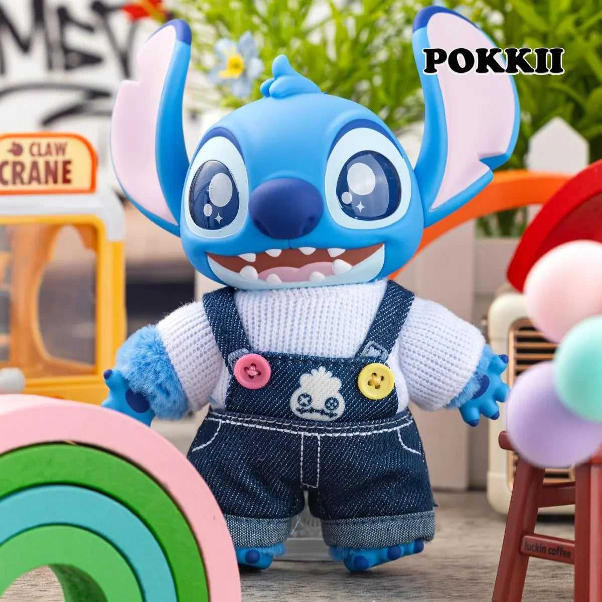 Stitch "Dress-Up Show" Series Blind Box Vinyl Plush - POKKII