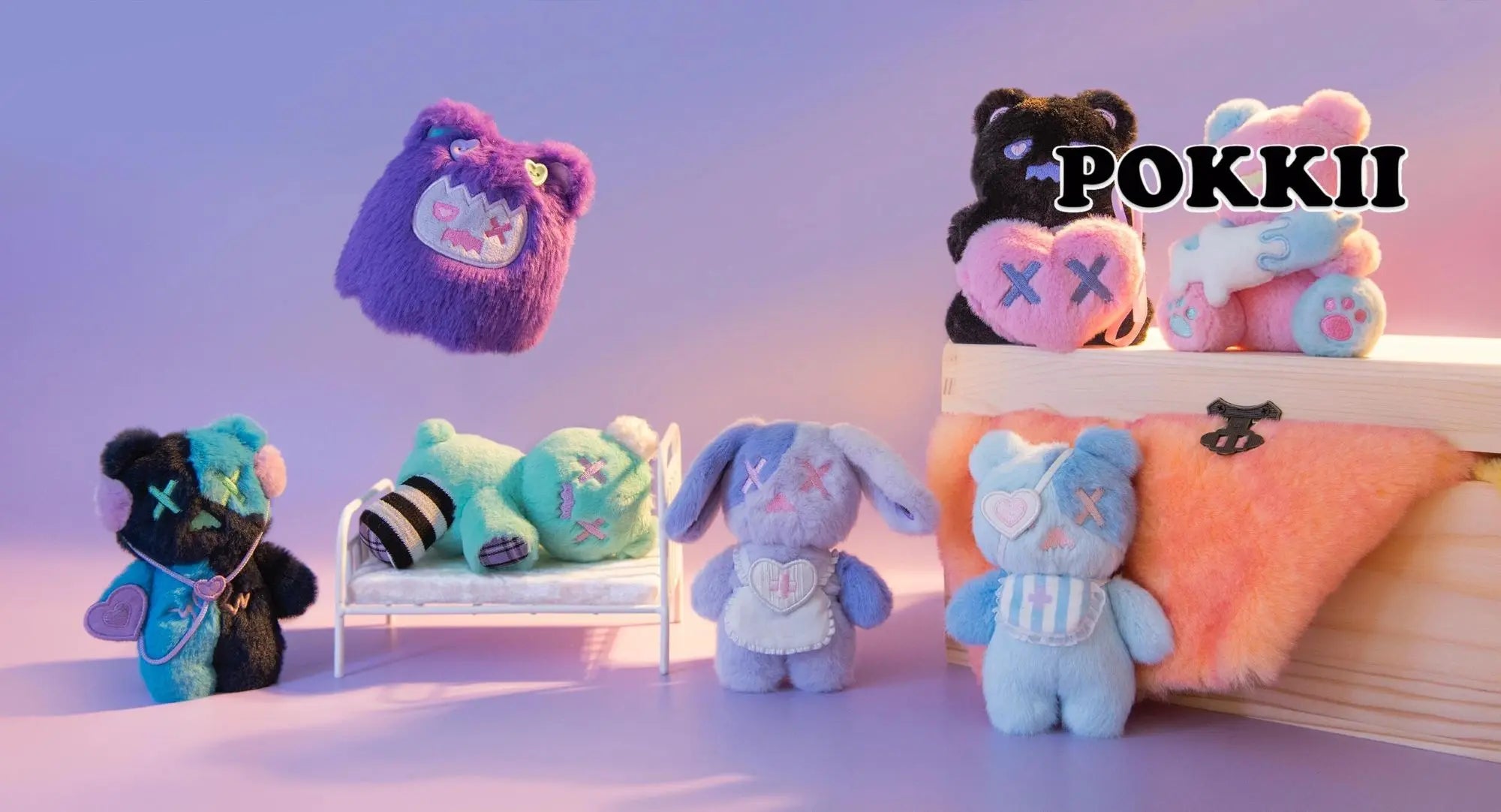 ShinWoo "Ragbear Clinic" Series Plush Blind Box - POKKII
