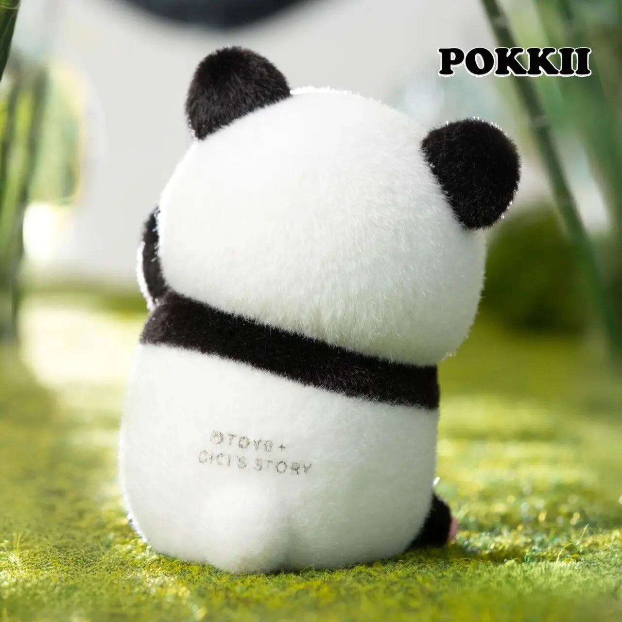 Lulu The Piggy "Panda" Figure Hanger Card - POKKII