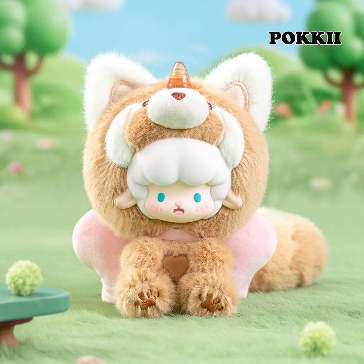 Gyun "Big-Tailed Critter Crew" Series Blind Box Plush - POKKII