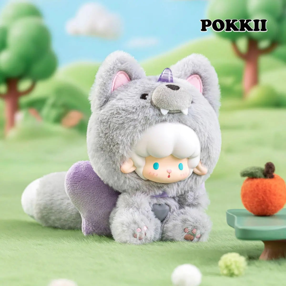 Gyun "Big-Tailed Critter Crew" Series Blind Box Plush - POKKII