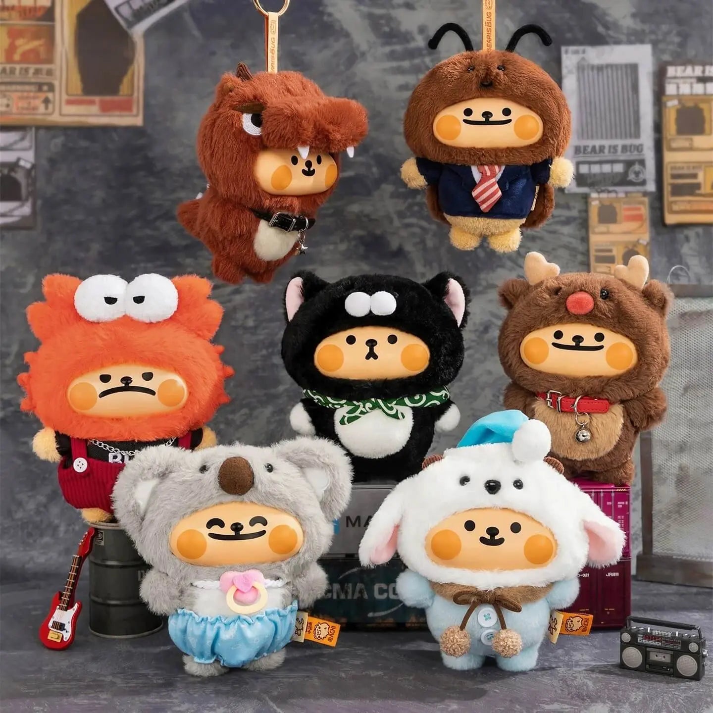 Bearisbug "I Have a Dream" Series Blind Box Plush - POKKII