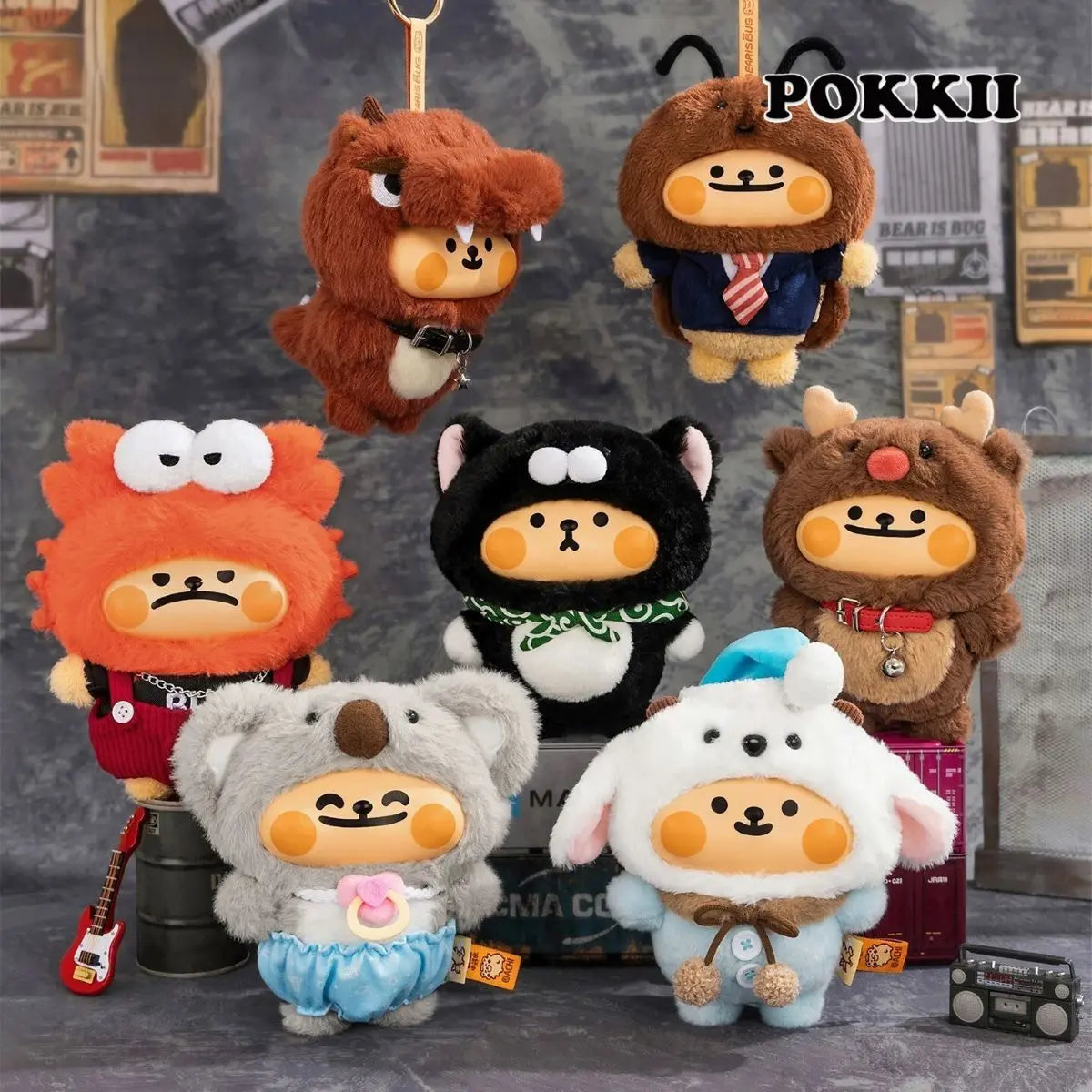 Bearisbug "I Have a Dream" Series Blind Box Plush - POKKII
