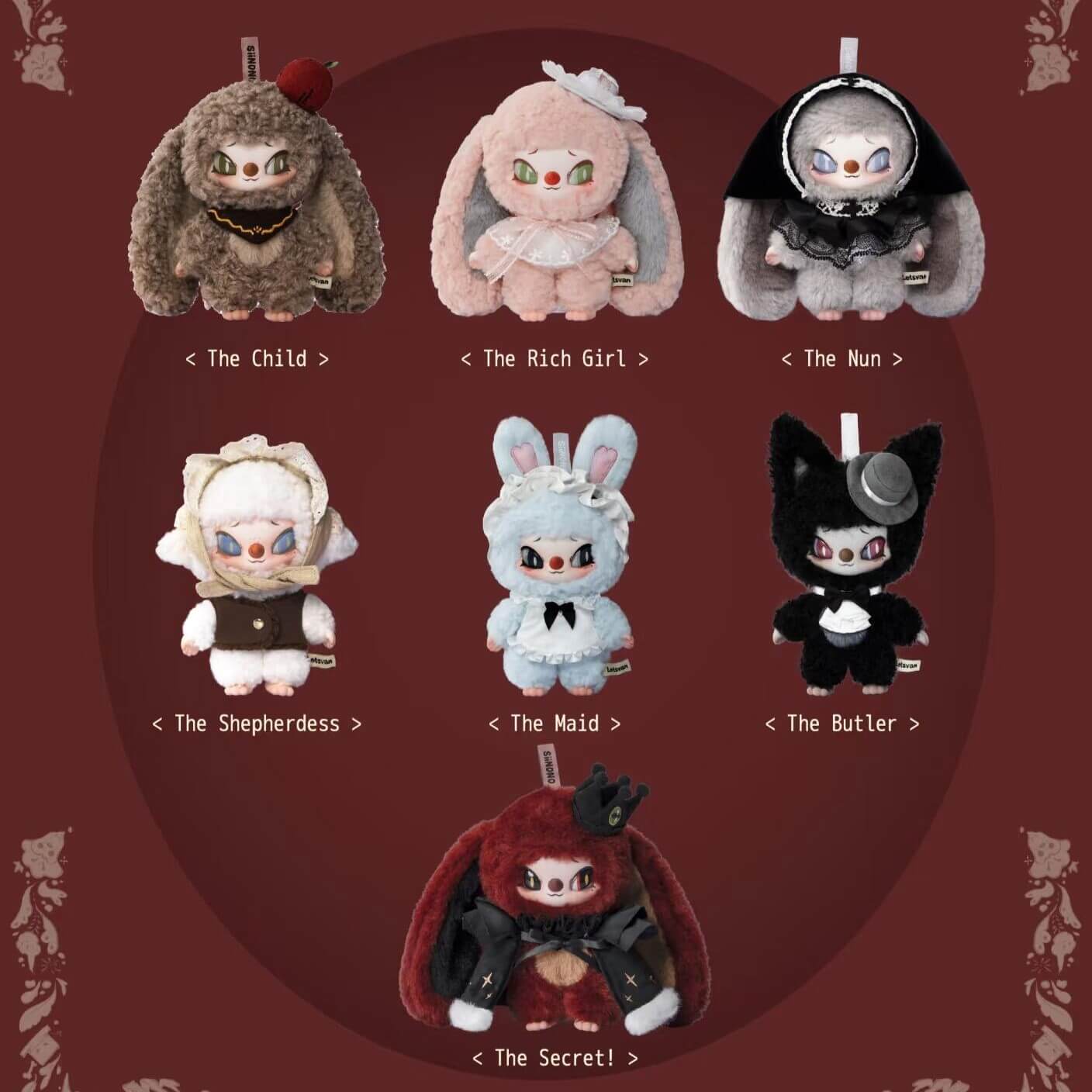 Siinono "Want To Tell You A Secret" Series Blind Box Plush - POKKII