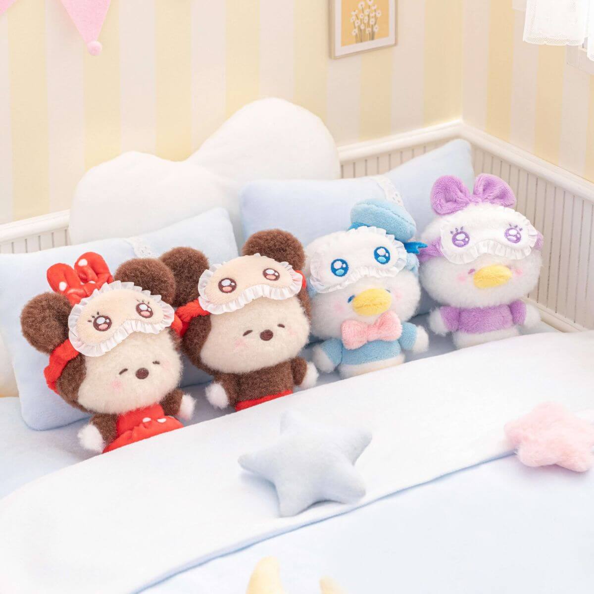 Disney "Squinting Sleepwear" Series Blind Box Plush Pendant - POKKII