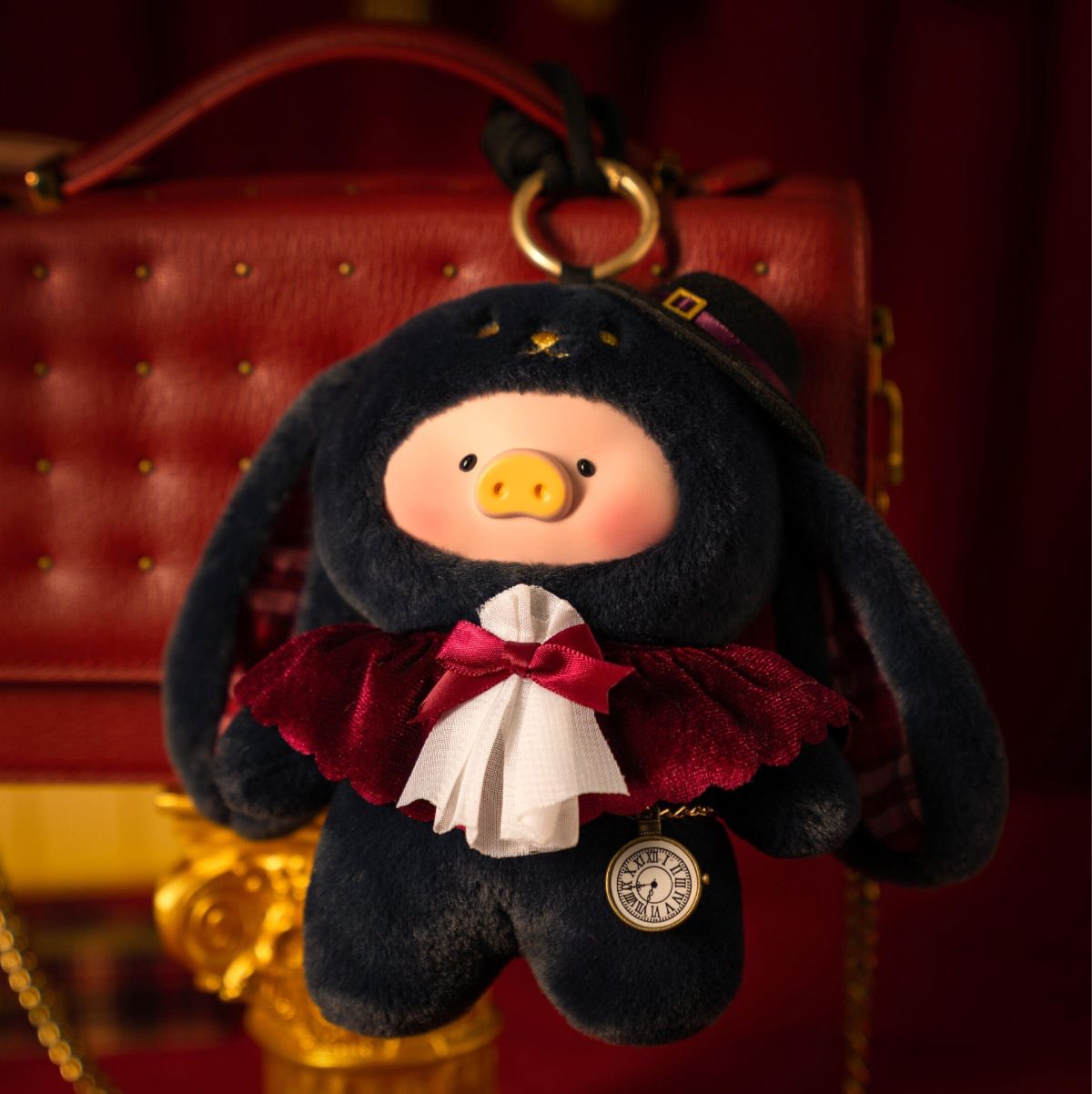 Lulu The Piggy "Magician Bunny" Plush Pendant - POKKII