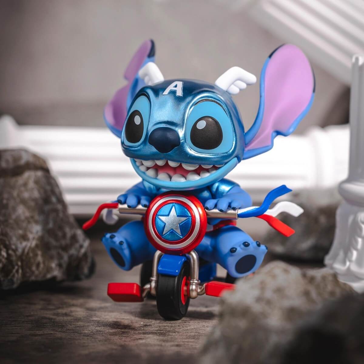Stitch & Marvel COSBI Series Blind Box FIgures - POKKII